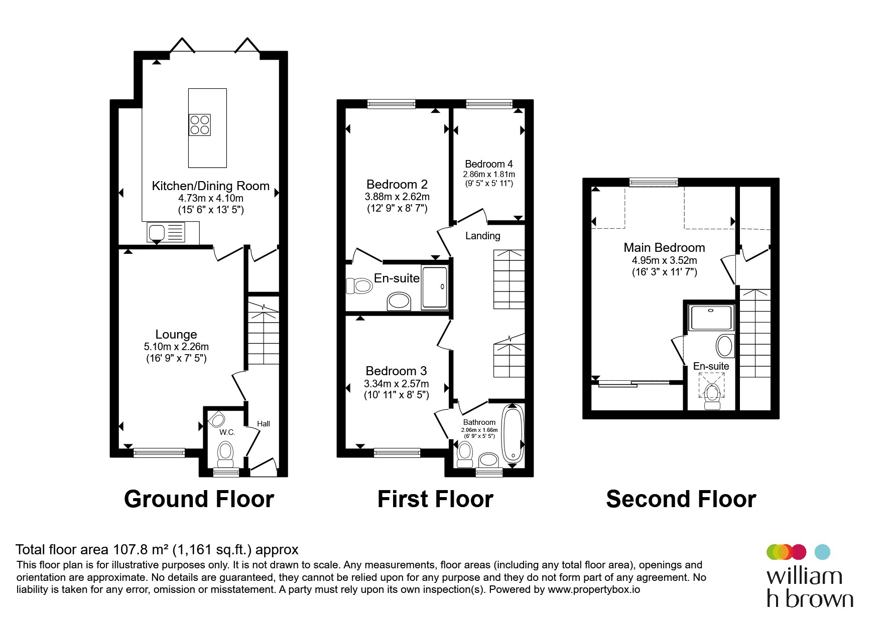 12, The Laurels, Leeds floorplan