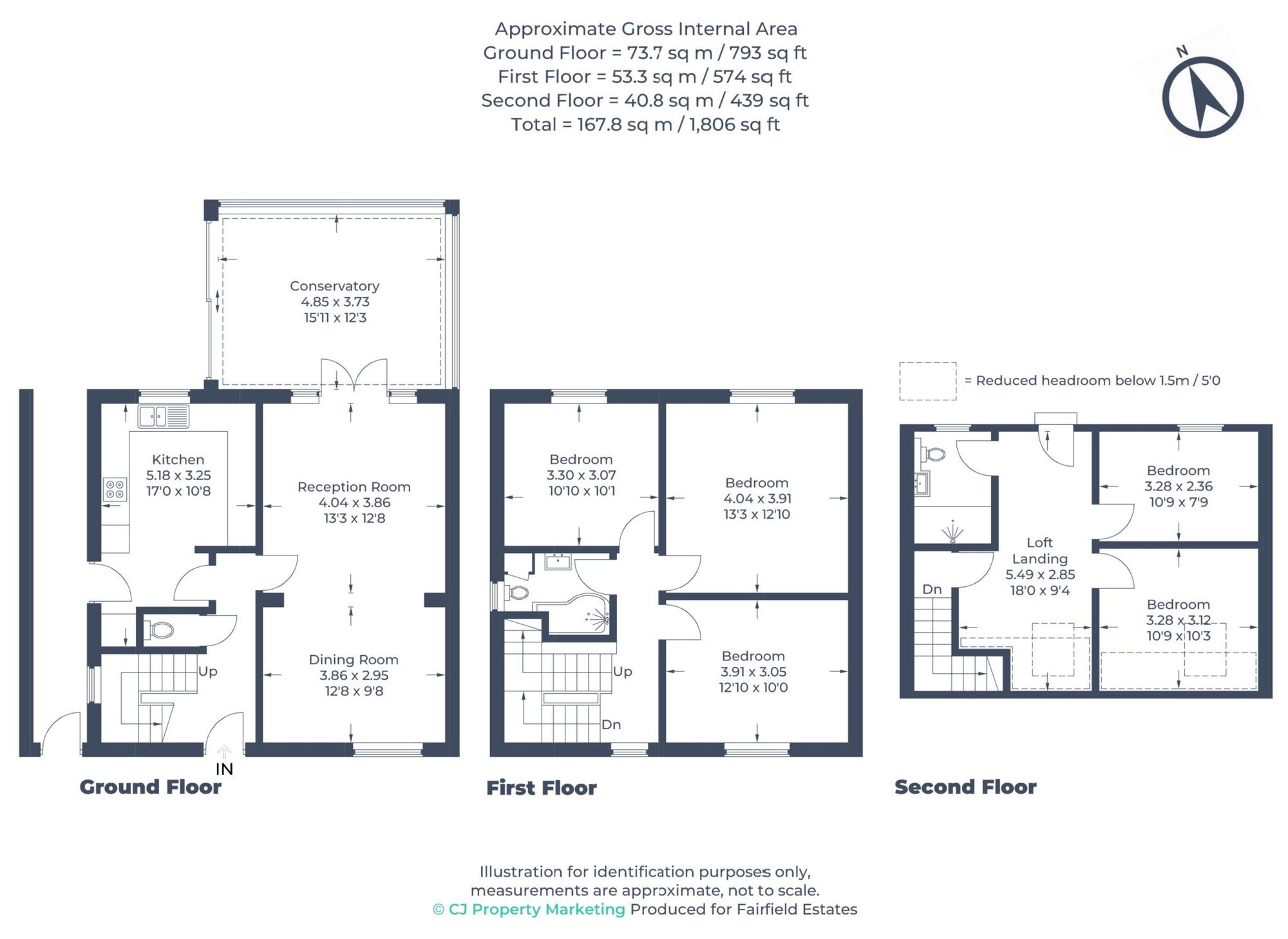 348 Prestwick Road, Watford floorplan