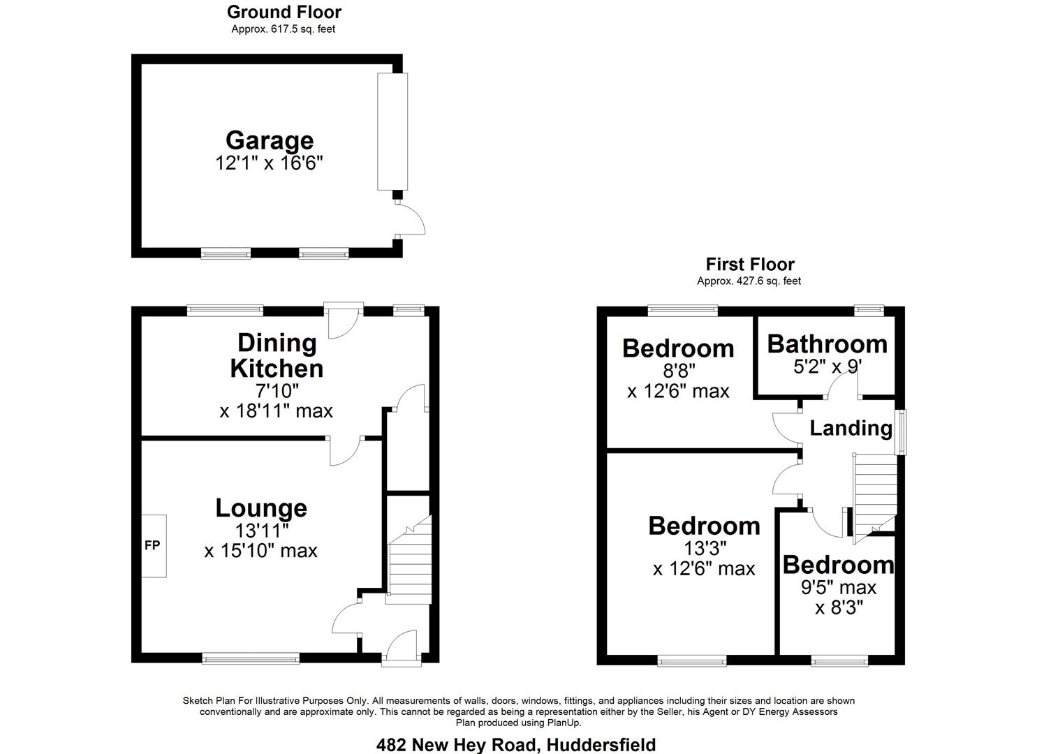 3 Bedrooms End terrace house for sale in New Hey Road, Salendine Nook, Huddersfield HD3