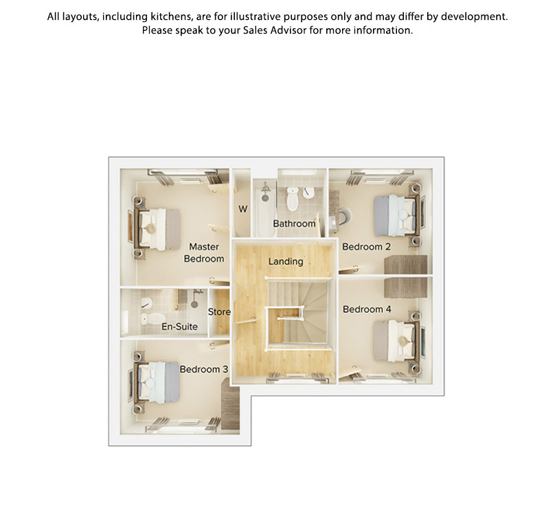 S-TheOaks-Tatton, The Tatton, The Oaks, Newcastle under Lyme floorplan