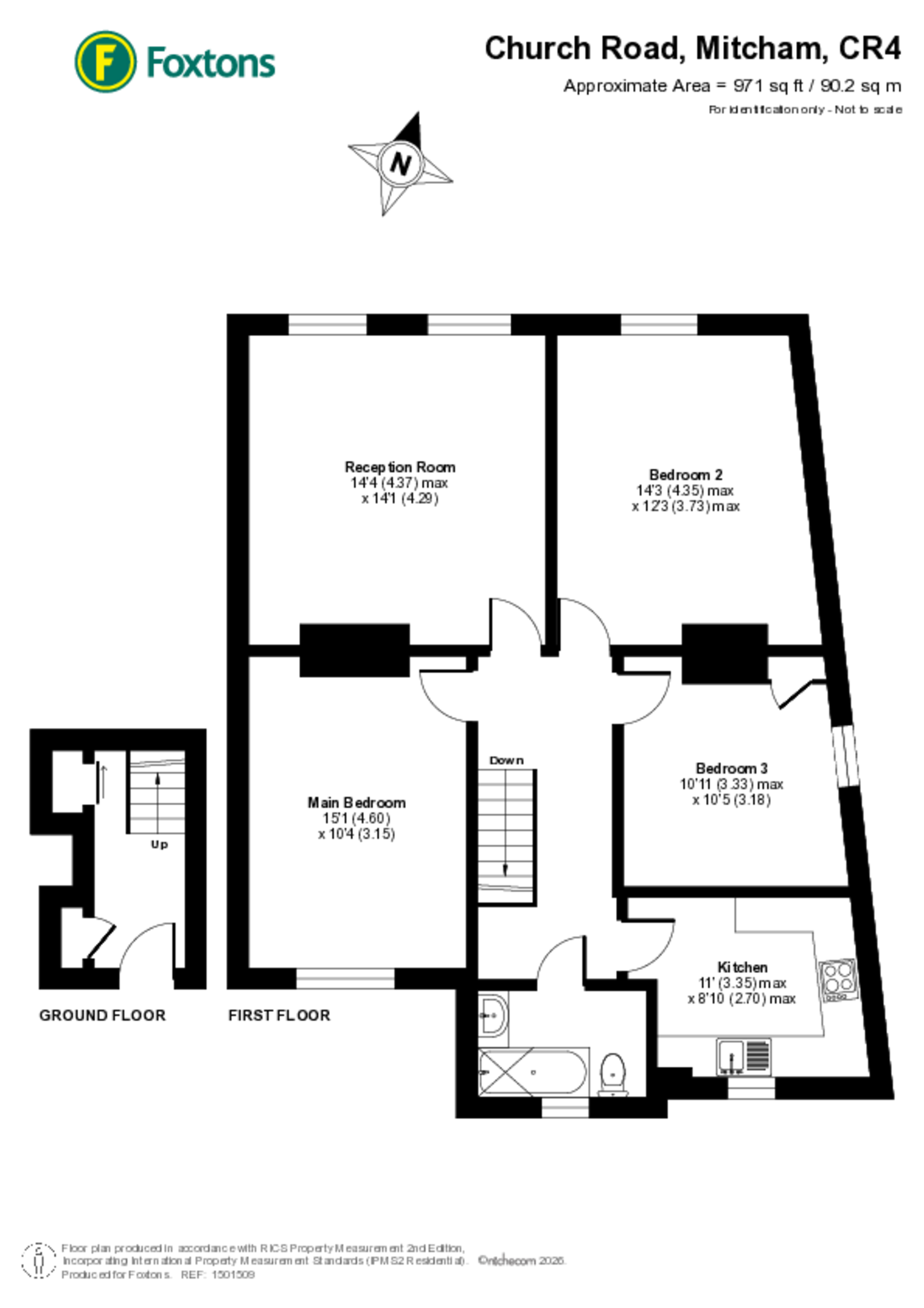 Church Road, Mitcham floorplan