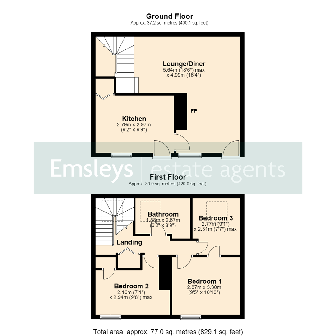 2, Malvern Mews, Leeds floorplan