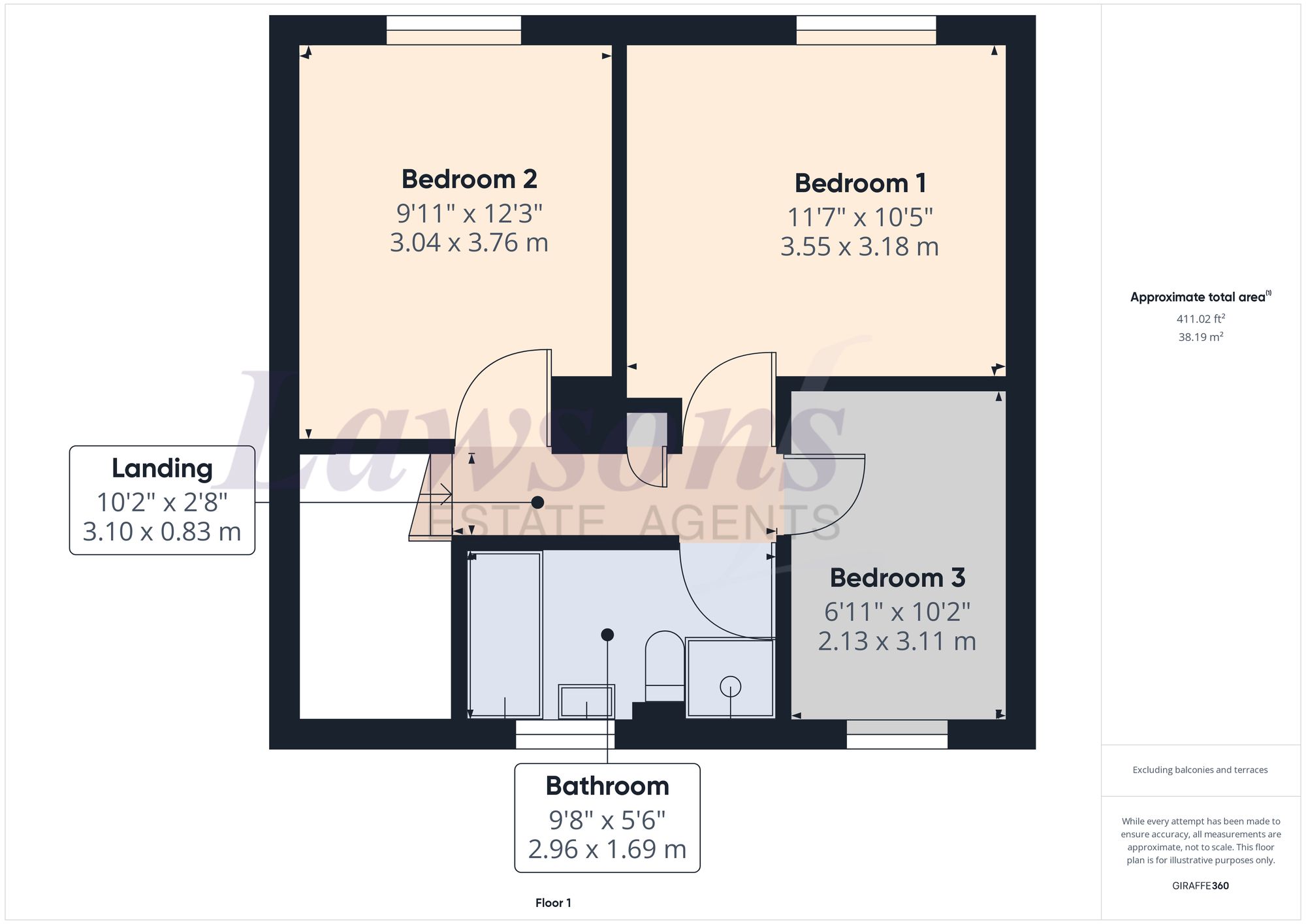 67 Fairfields, Thetford floorplan