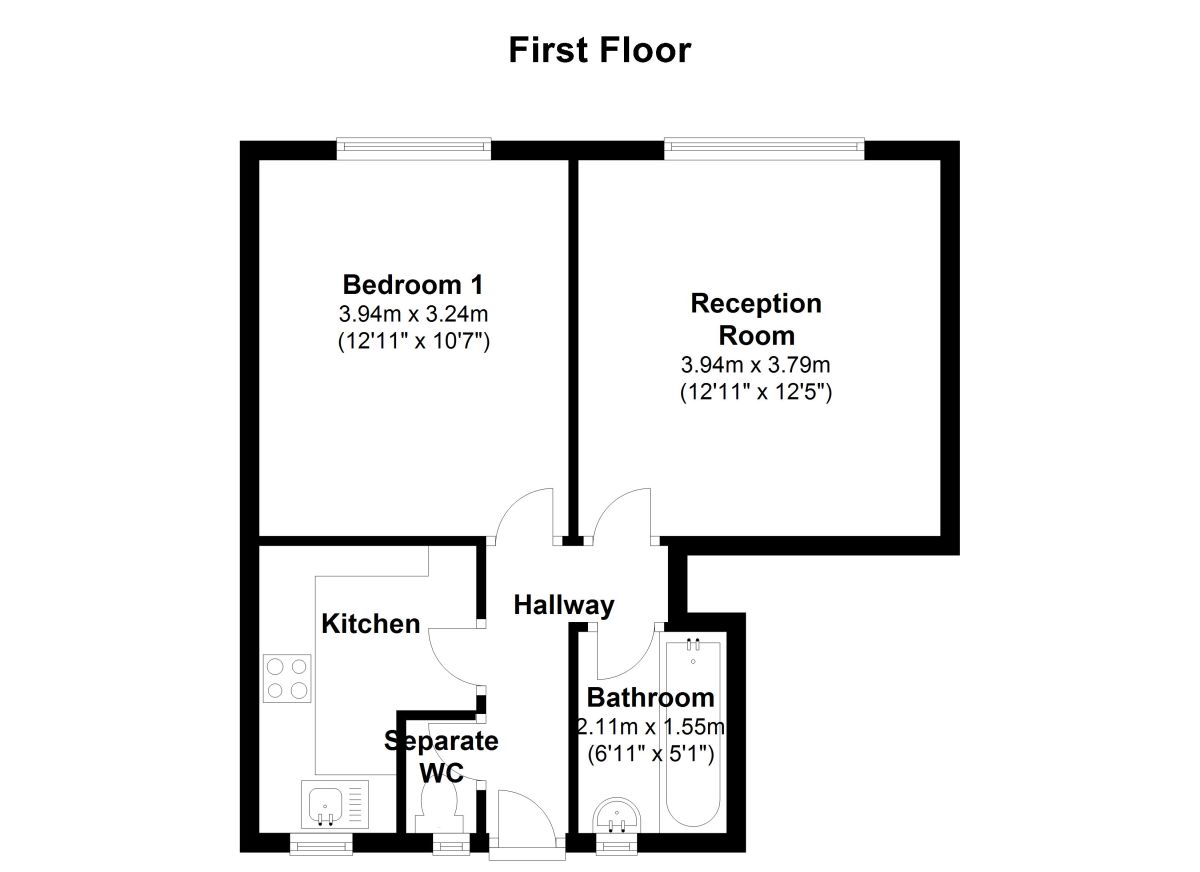 2 Bedrooms Flat to rent in Frazier Street, London SE1