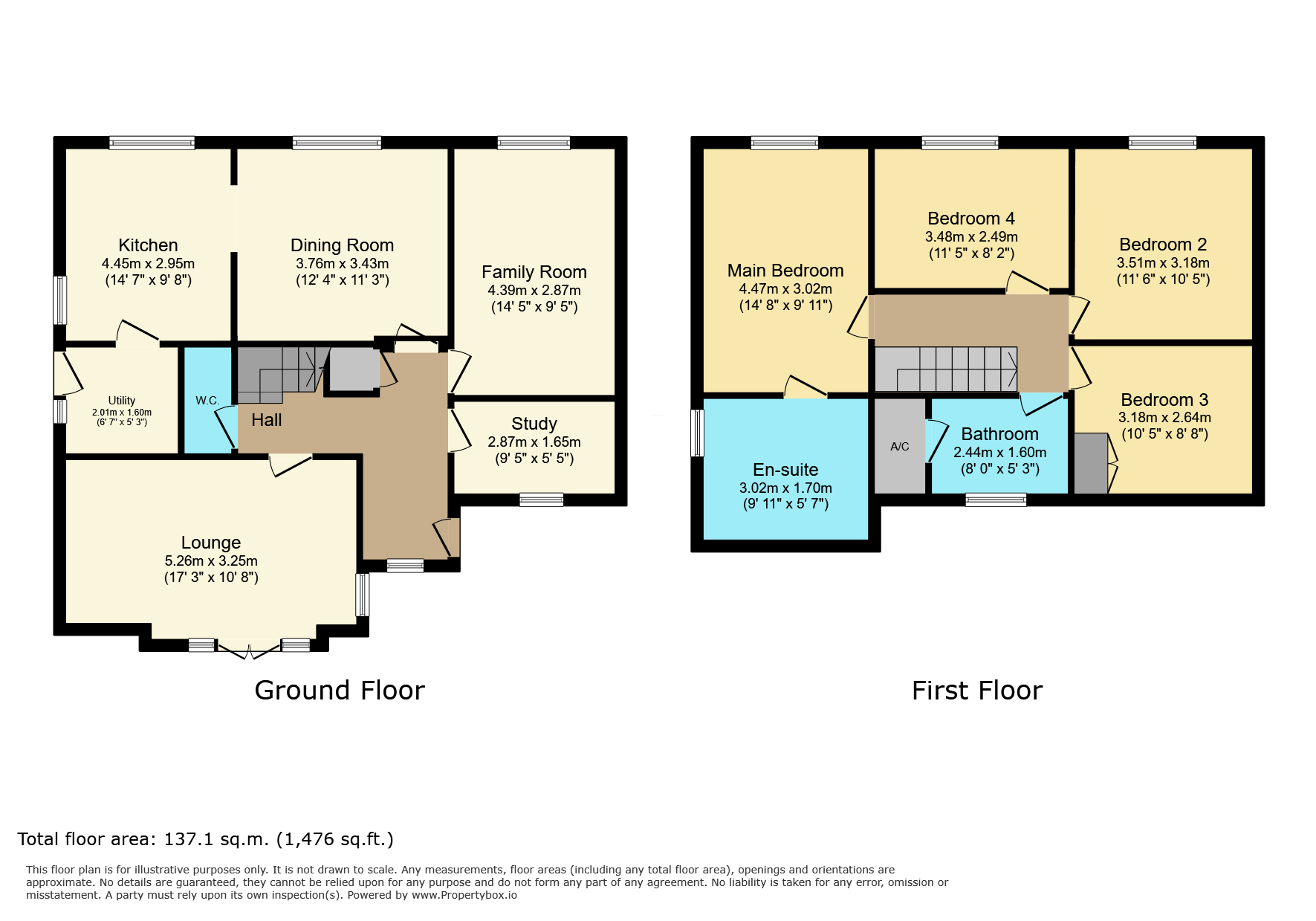 42, Greenvale Close, Burton-on-trent floorplan