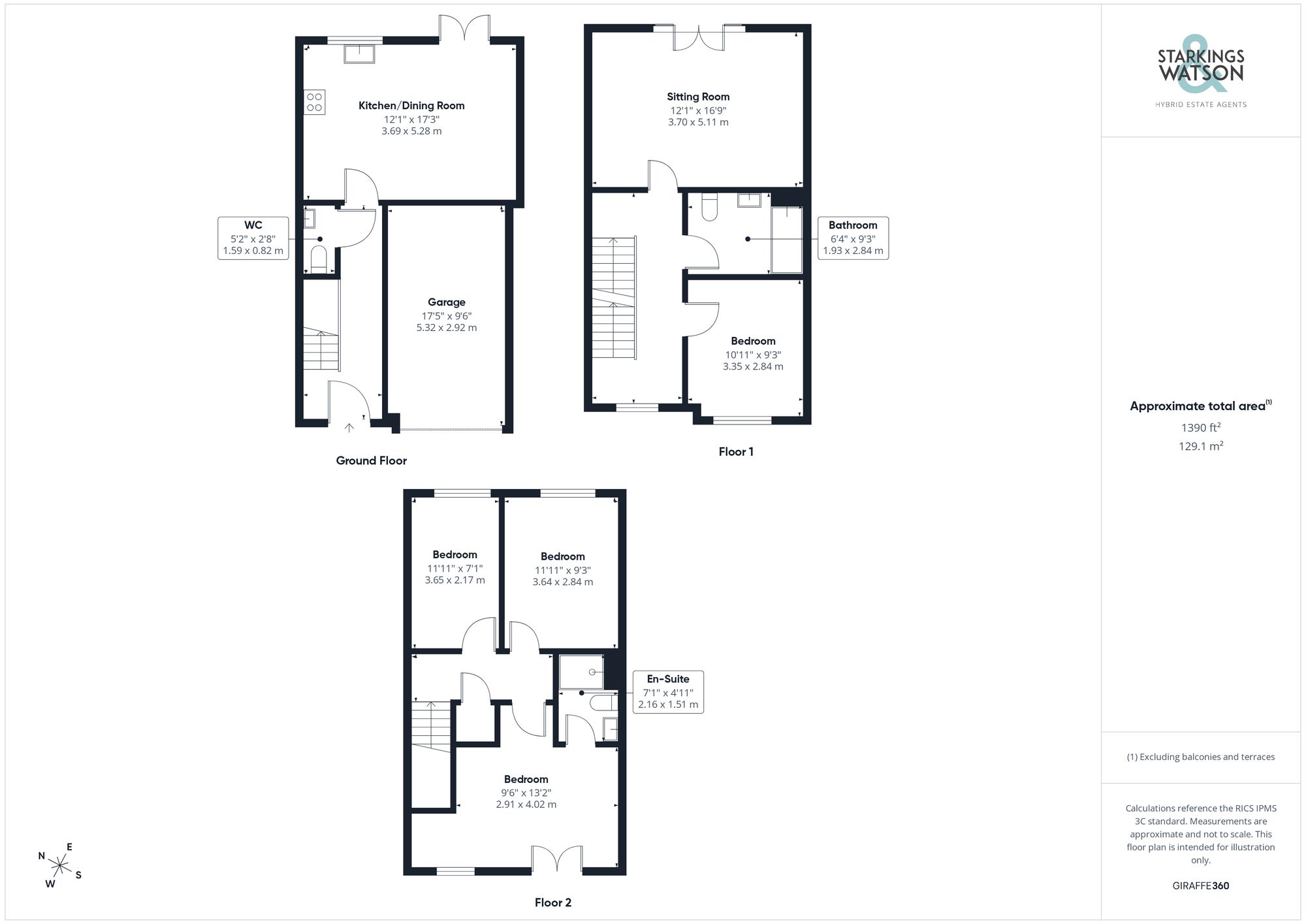 43 Peter Pulling Drive, Norwich floorplan