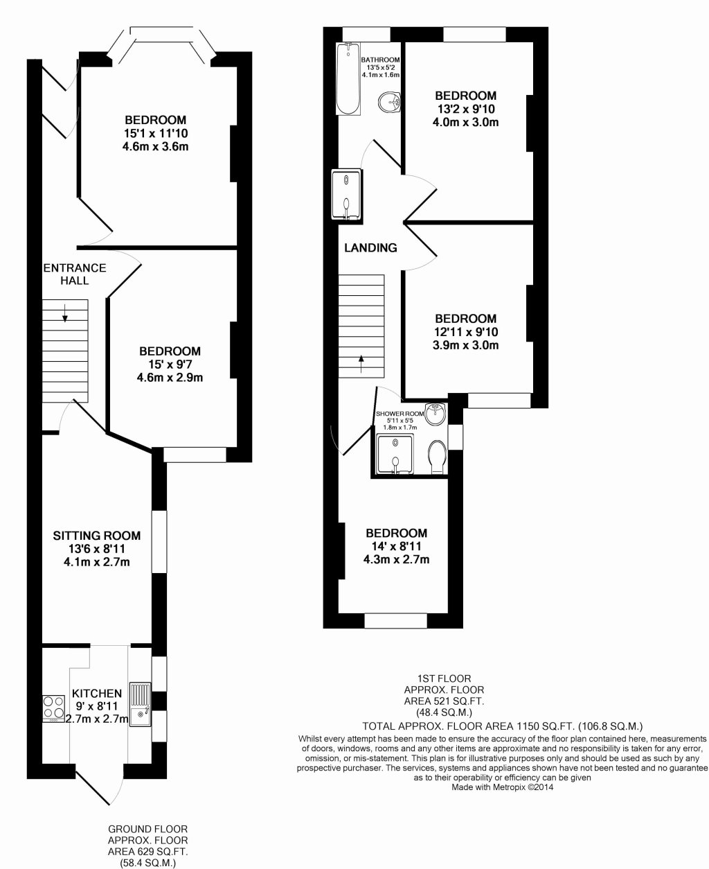 3 Bedrooms  to rent in Derby Road, Bristol BS7