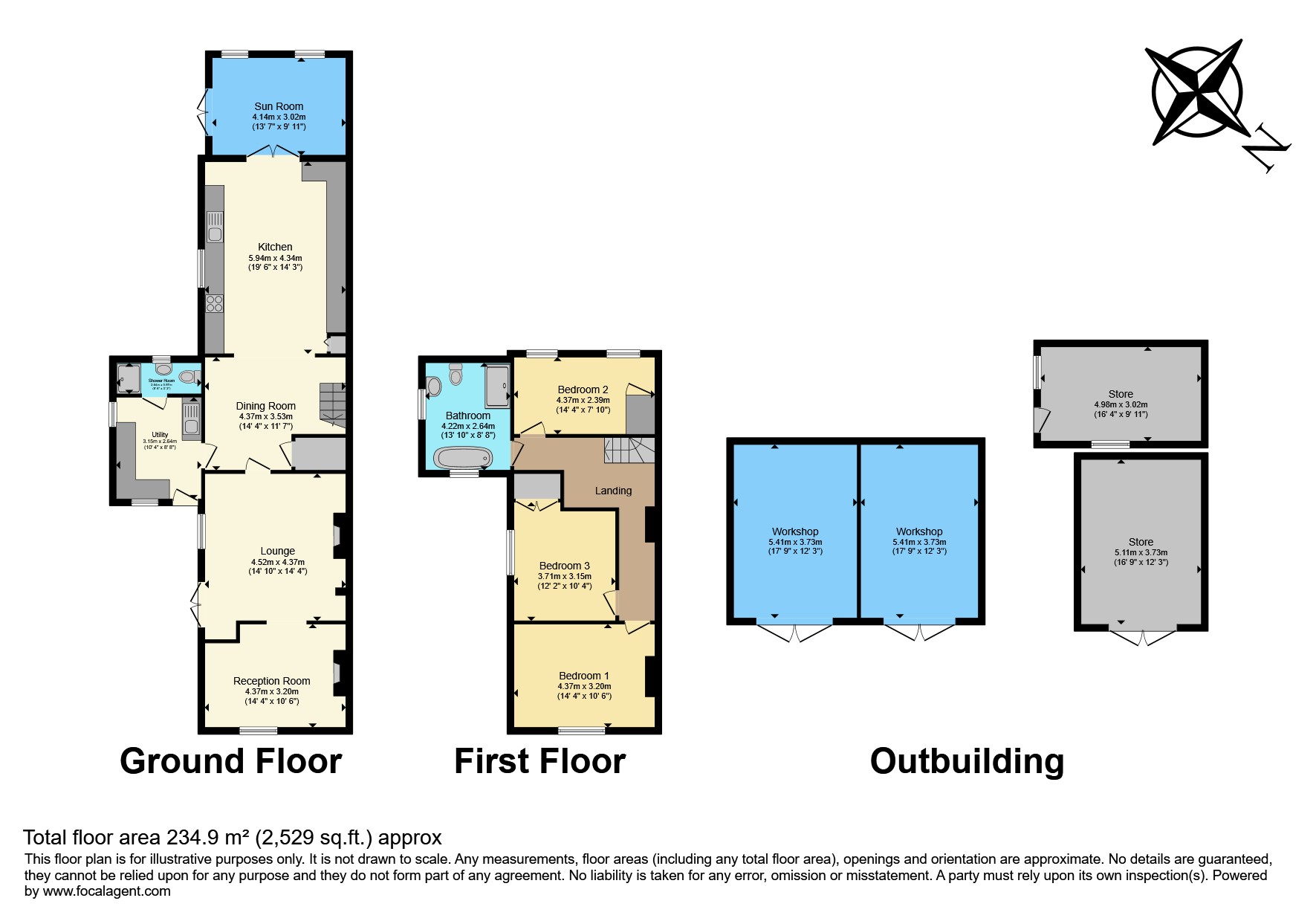 190, Baulkins Drove, Sutton Saint James floorplan