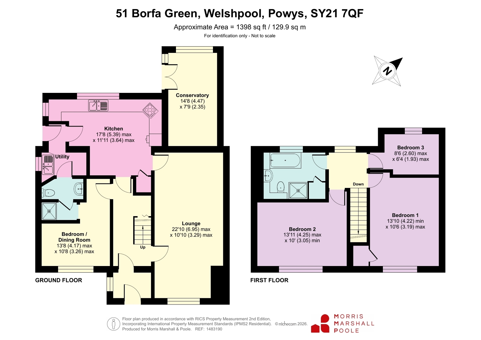 51, Borfa Green, Powys floorplan