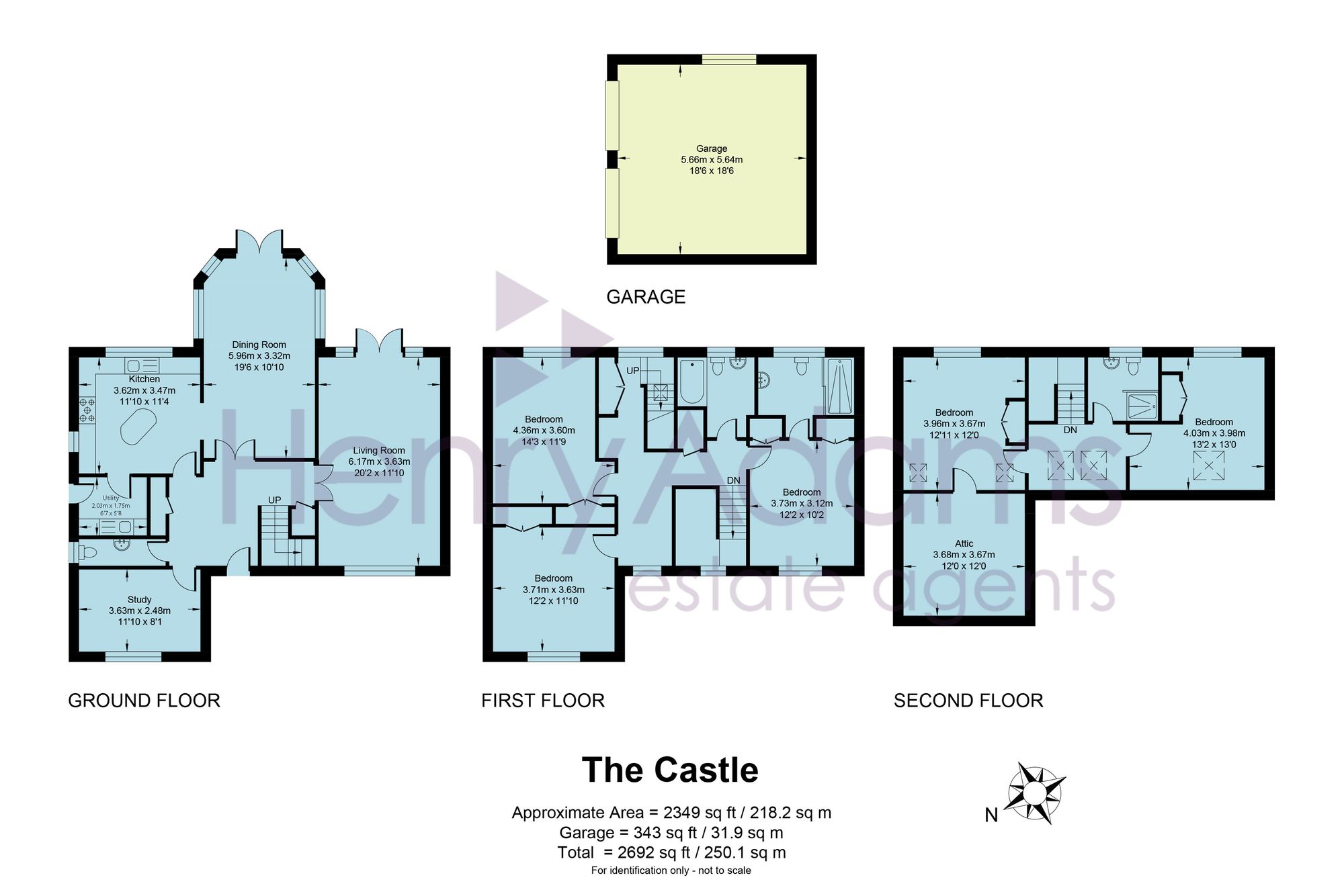 9 The Castle, Horsham floorplan