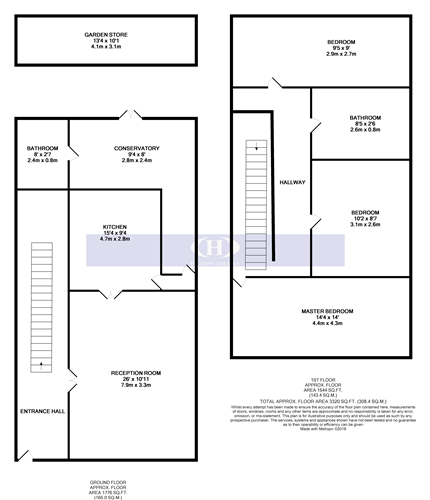 58, Florence Road, Southall floorplan