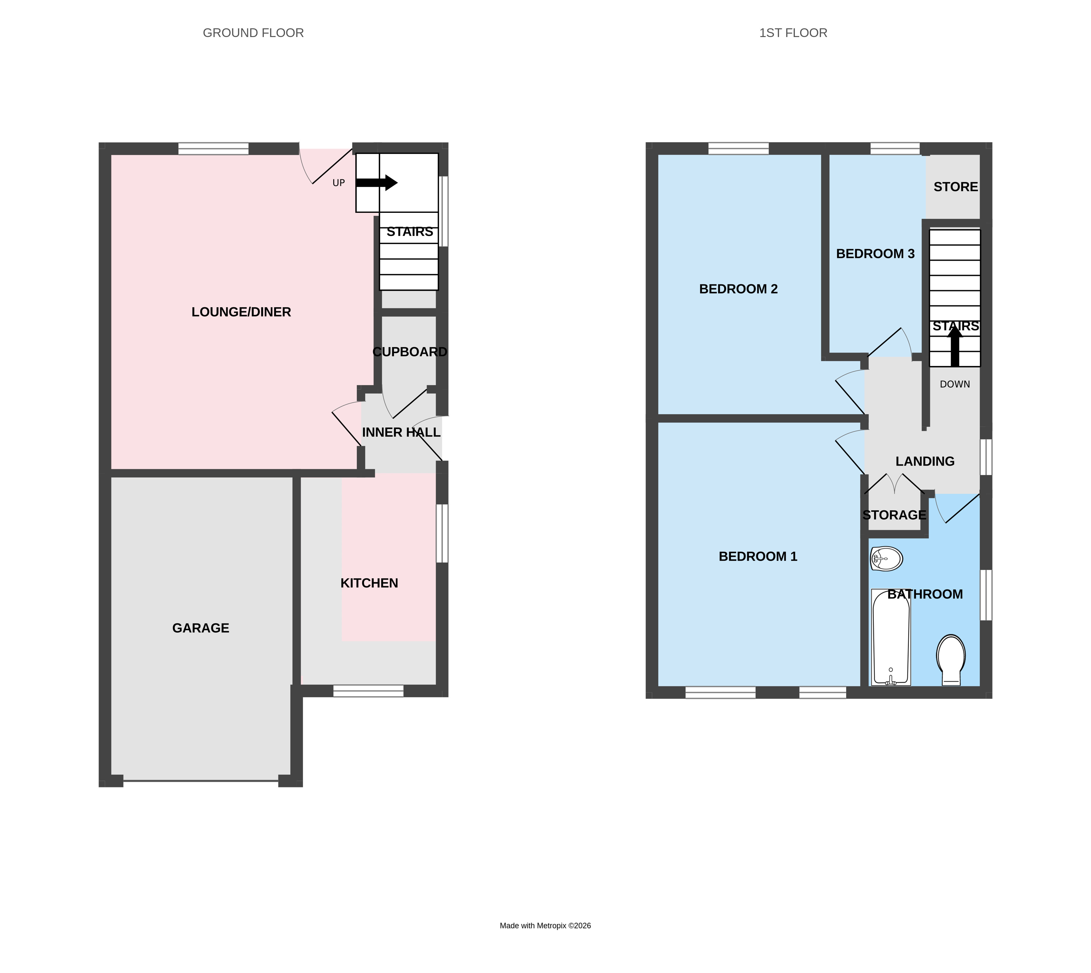 21, Boscobel Close, Telford floorplan