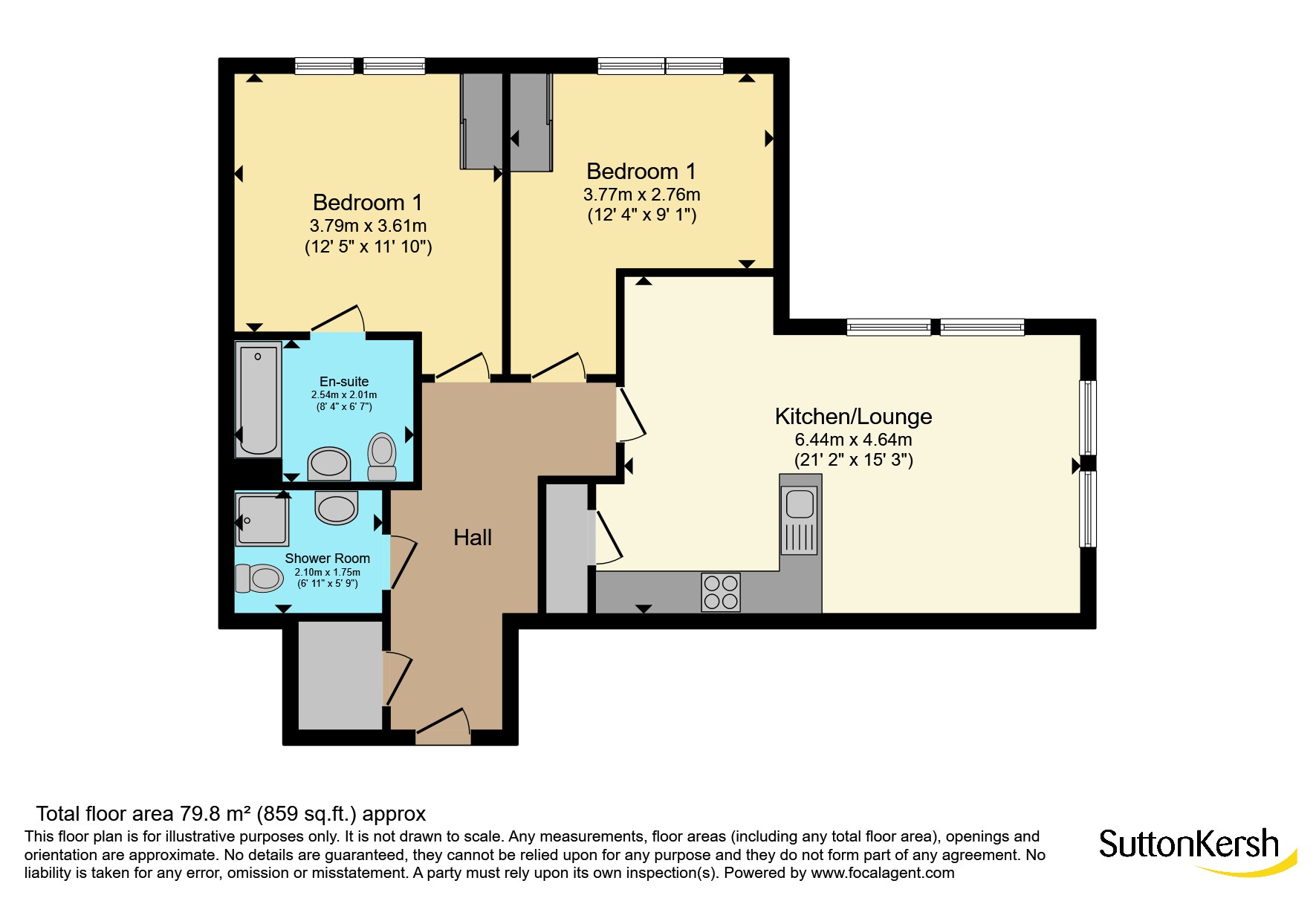 William Jessop Way, Merseyside floorplan