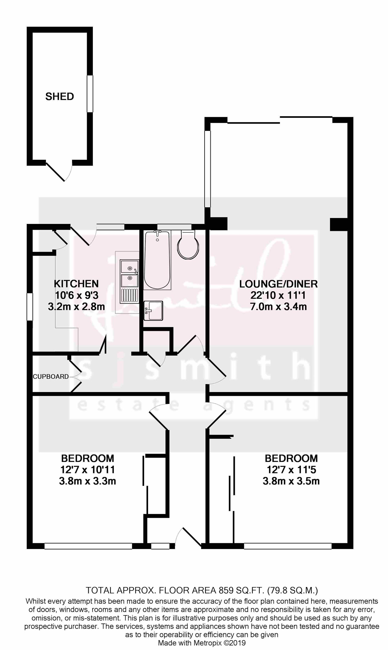 2 Bedrooms Maisonette for sale in Selwood Gardens, Stanwell, Staines-Upon-Thames TW19