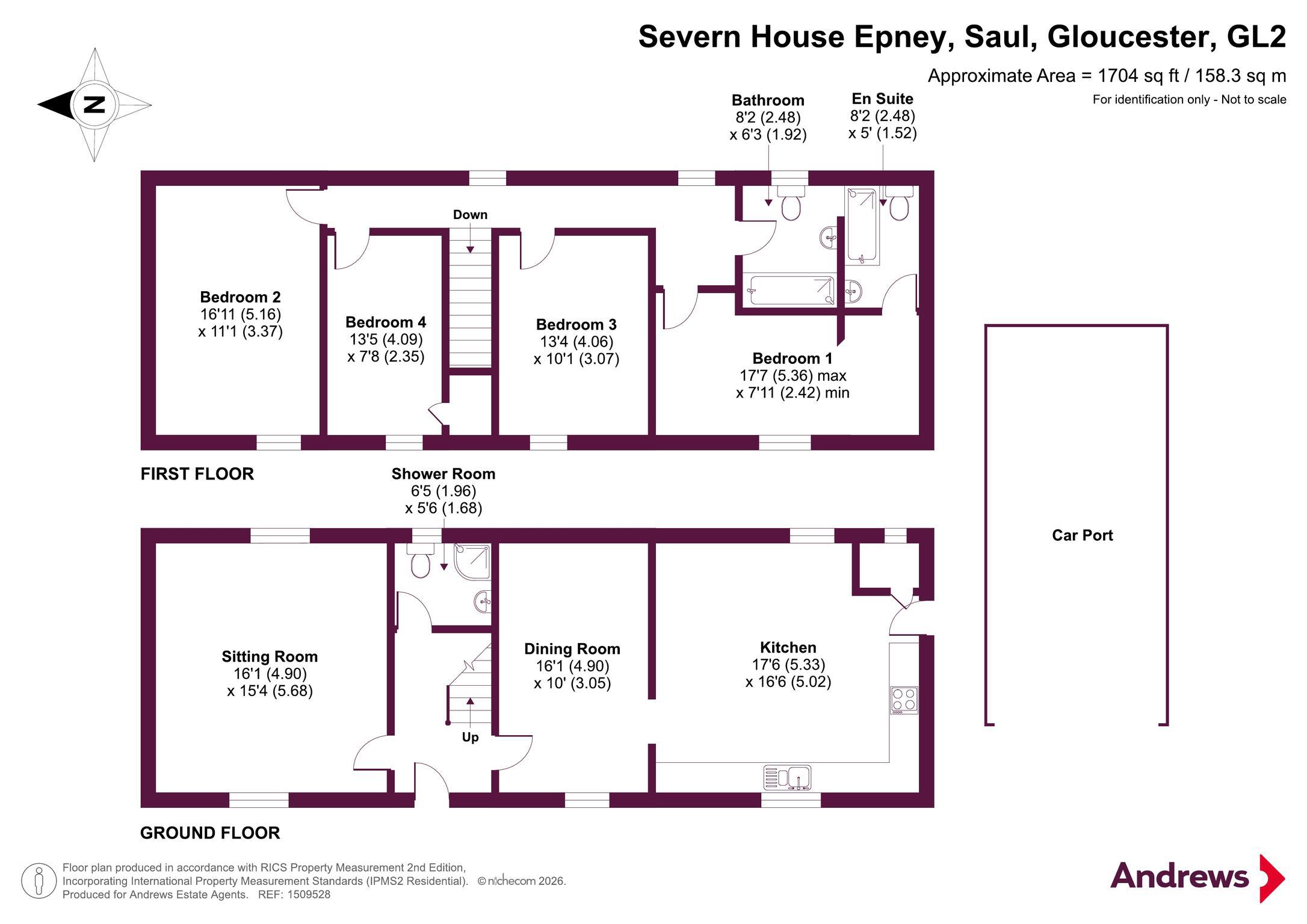 Severn House,, Epney, Gloucester floorplan