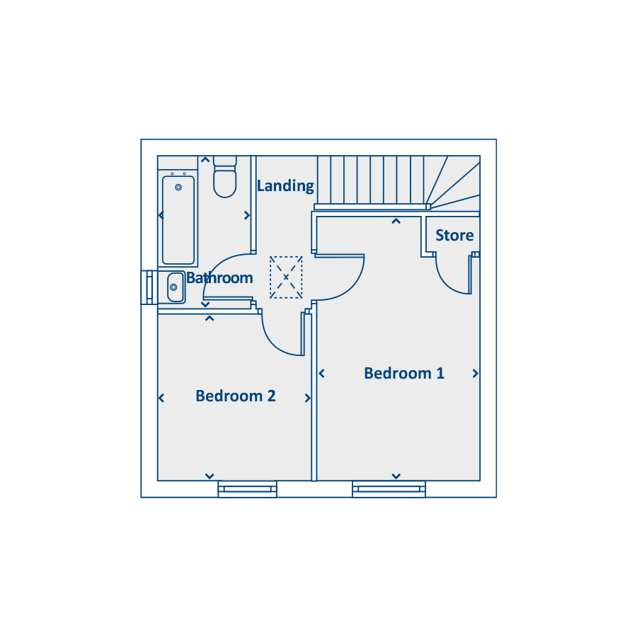 Plot 83, 178 Manor Drive, 10 Henley Approach, Peterborough floorplan