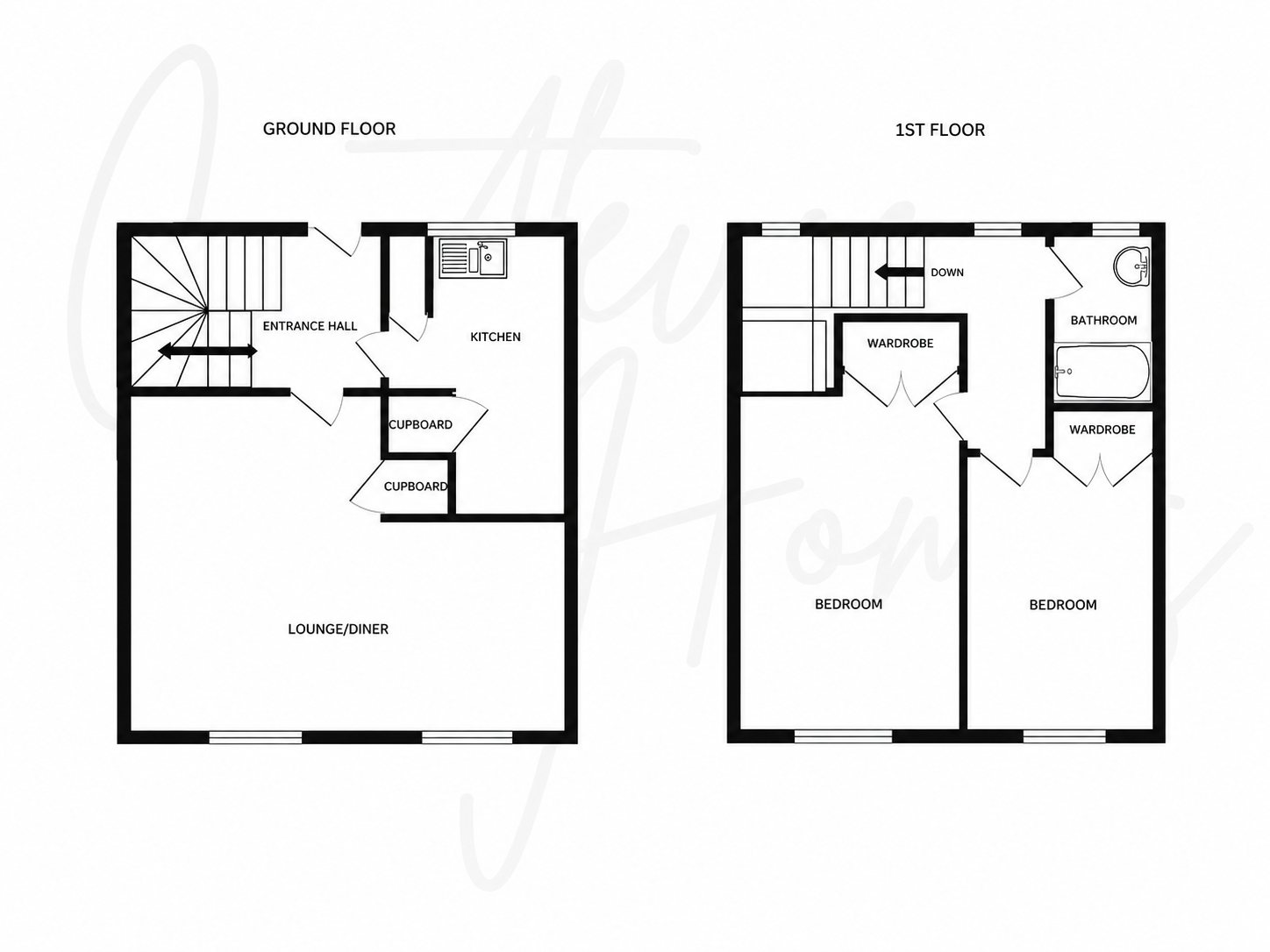 312, Goring Road, Worthing floorplan