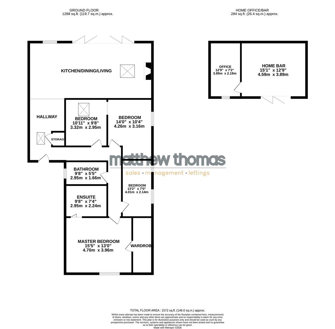 12, Queen Street, Ripley floorplan