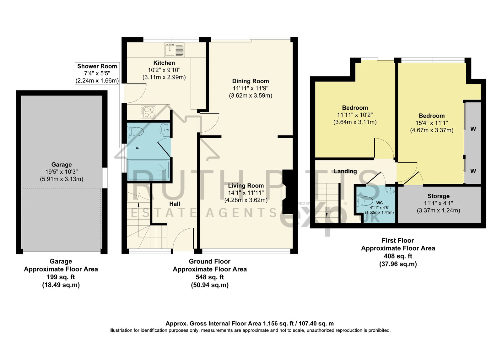 7, Suzanne Crescent, Pontefract floorplan
