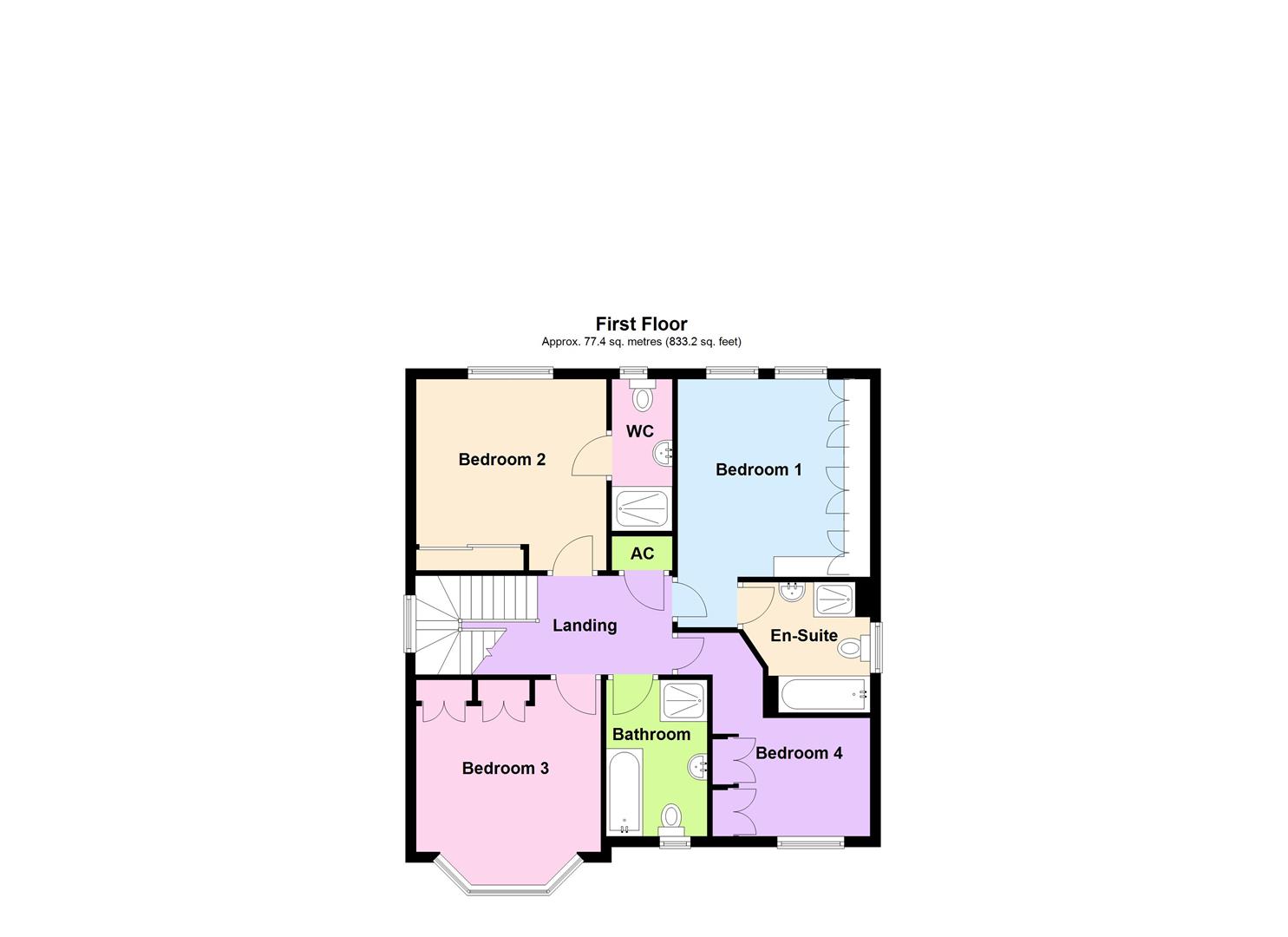 5, Woodcroft Gardens, WARRINGTON floorplan