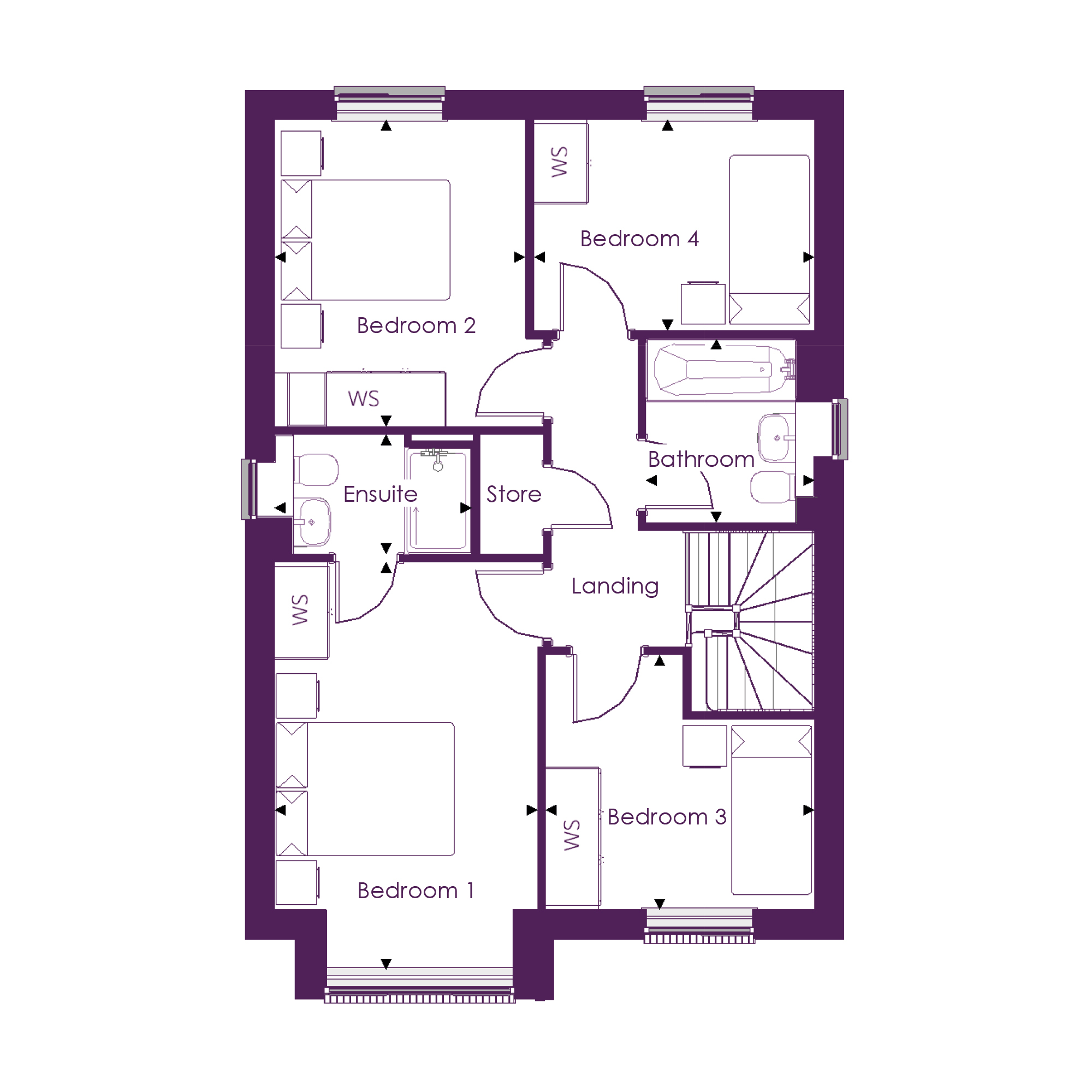 1015, Nottingham Road, Fairham floorplan