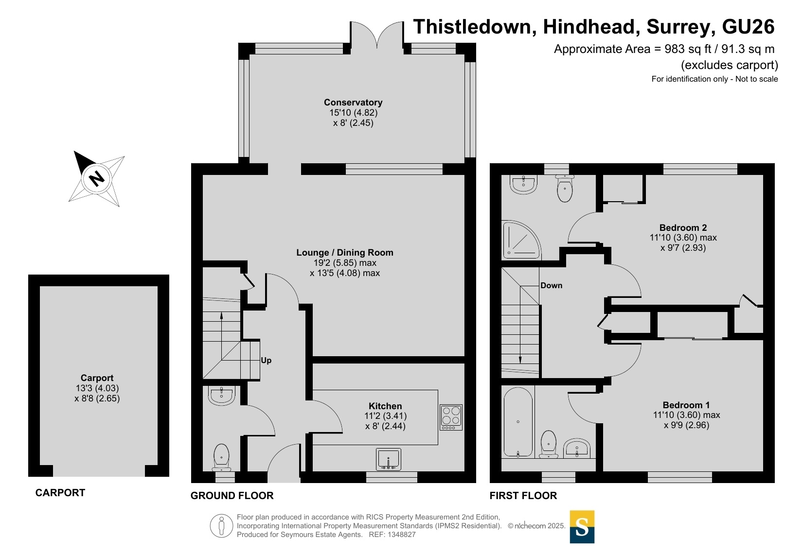 1, Thistledown, Surrey floorplan