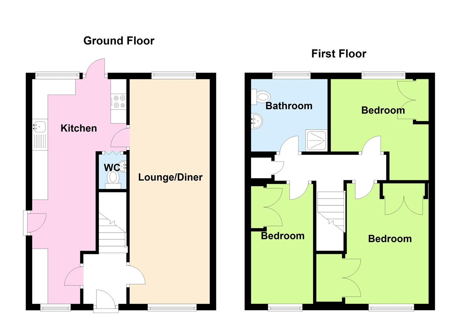 Observatory Avenue, Hakin, Milford Haven SA73, 3 bedroom end terrace