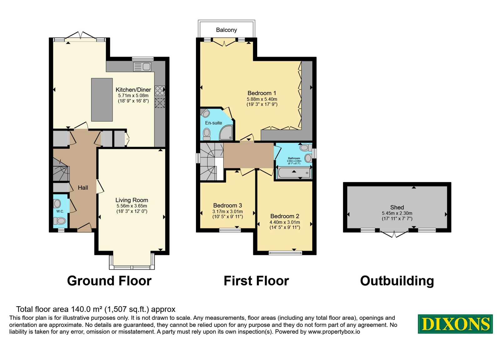 8, Eagles Place, Kidderminster floorplan