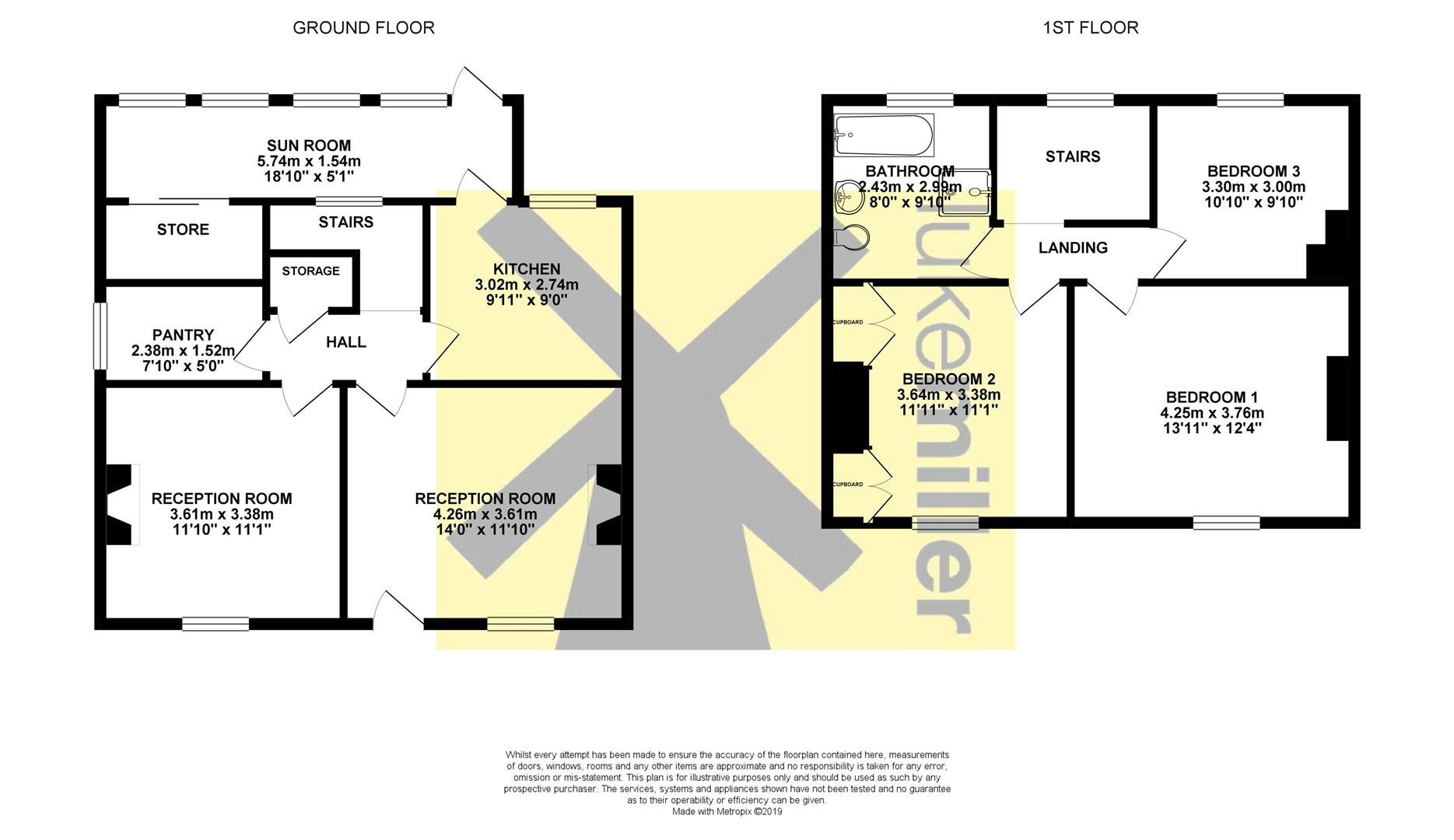 3 Bedrooms Detached house for sale in North End, Raskelf, York YO61