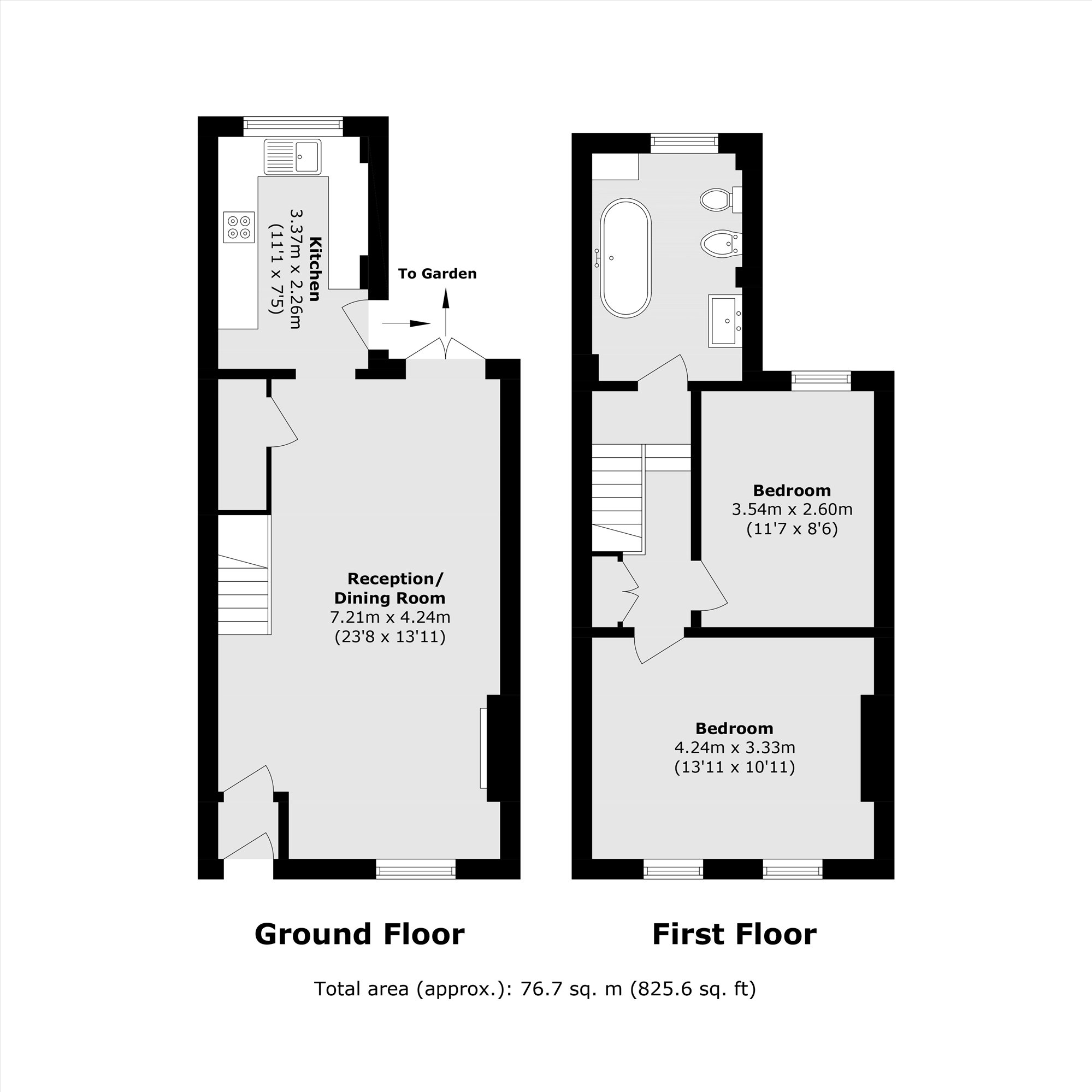 36, Bowater Place, London floorplan