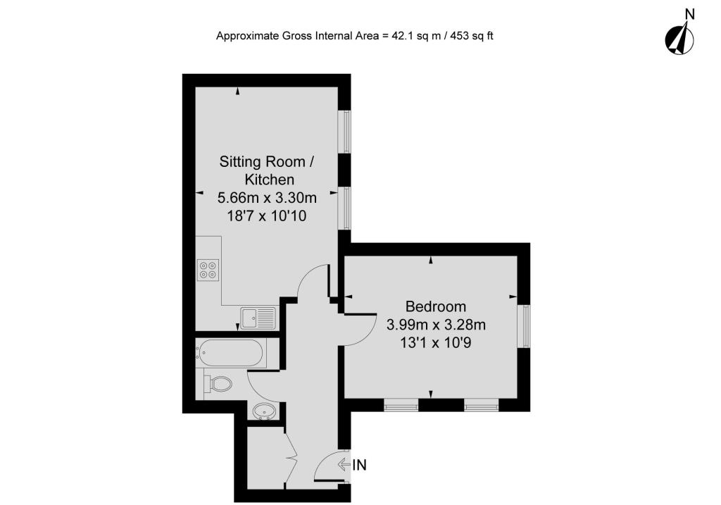 Russell Court, Kidlington OX5, 1 bedroom flat to rent 57293471