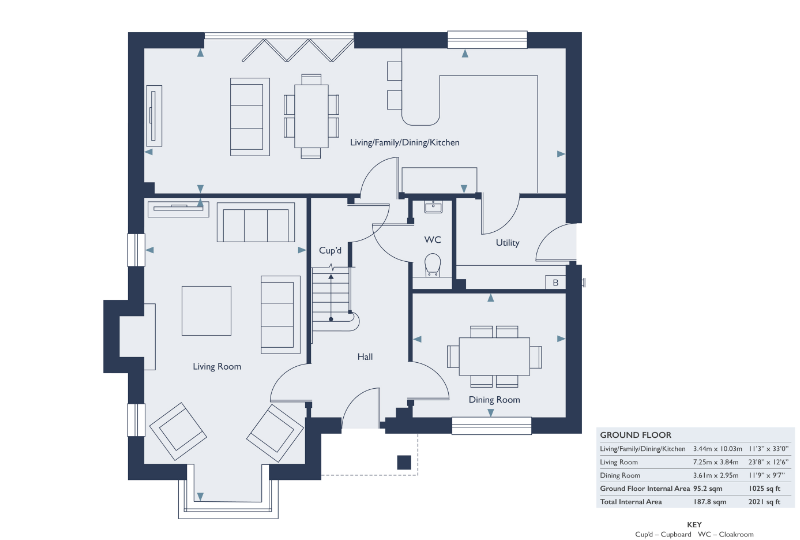 5 Bedrooms Detached house for sale in Longhurst Drive, Off Marringdean Road, Billinghurst, West Sussex RH14