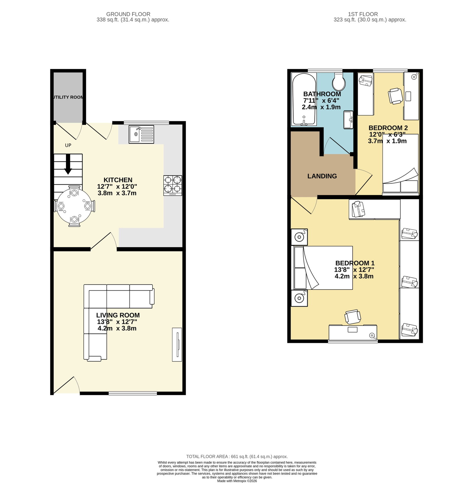 11, Upper Brook Street, Stockport floorplan