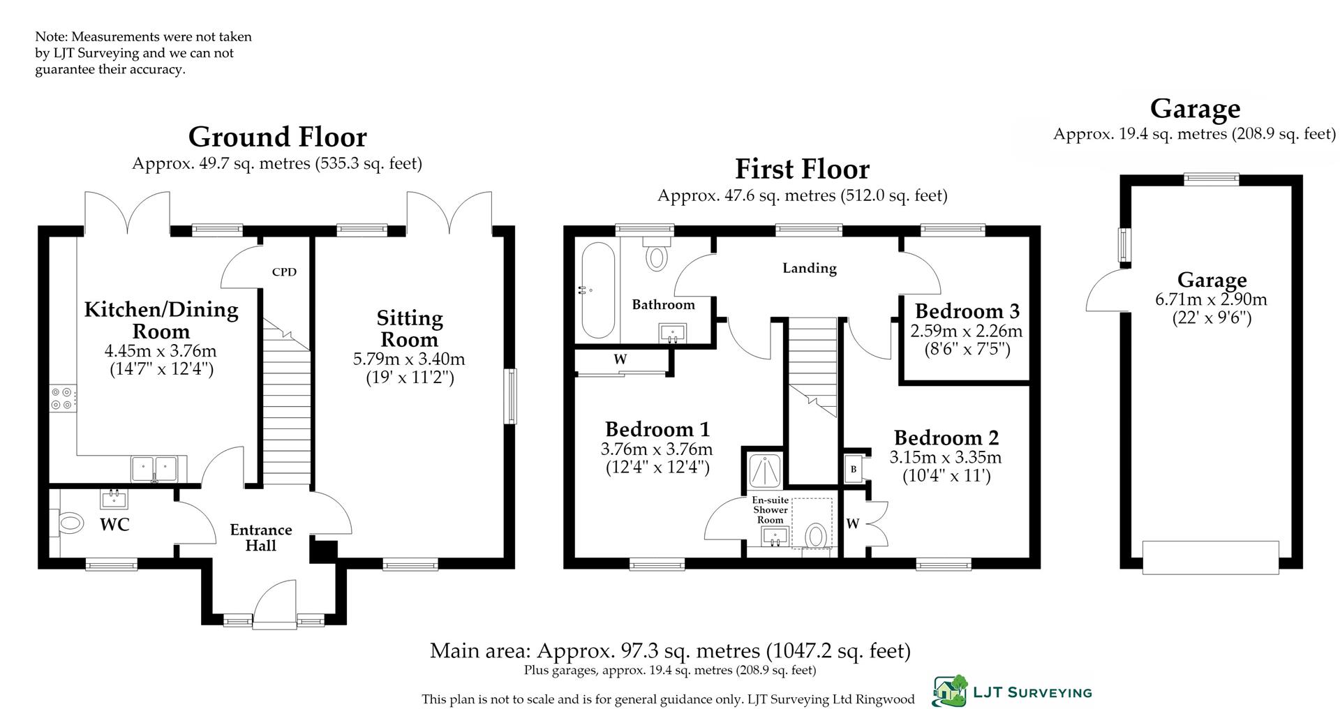 2, Nursery Grove, Lymington floorplan