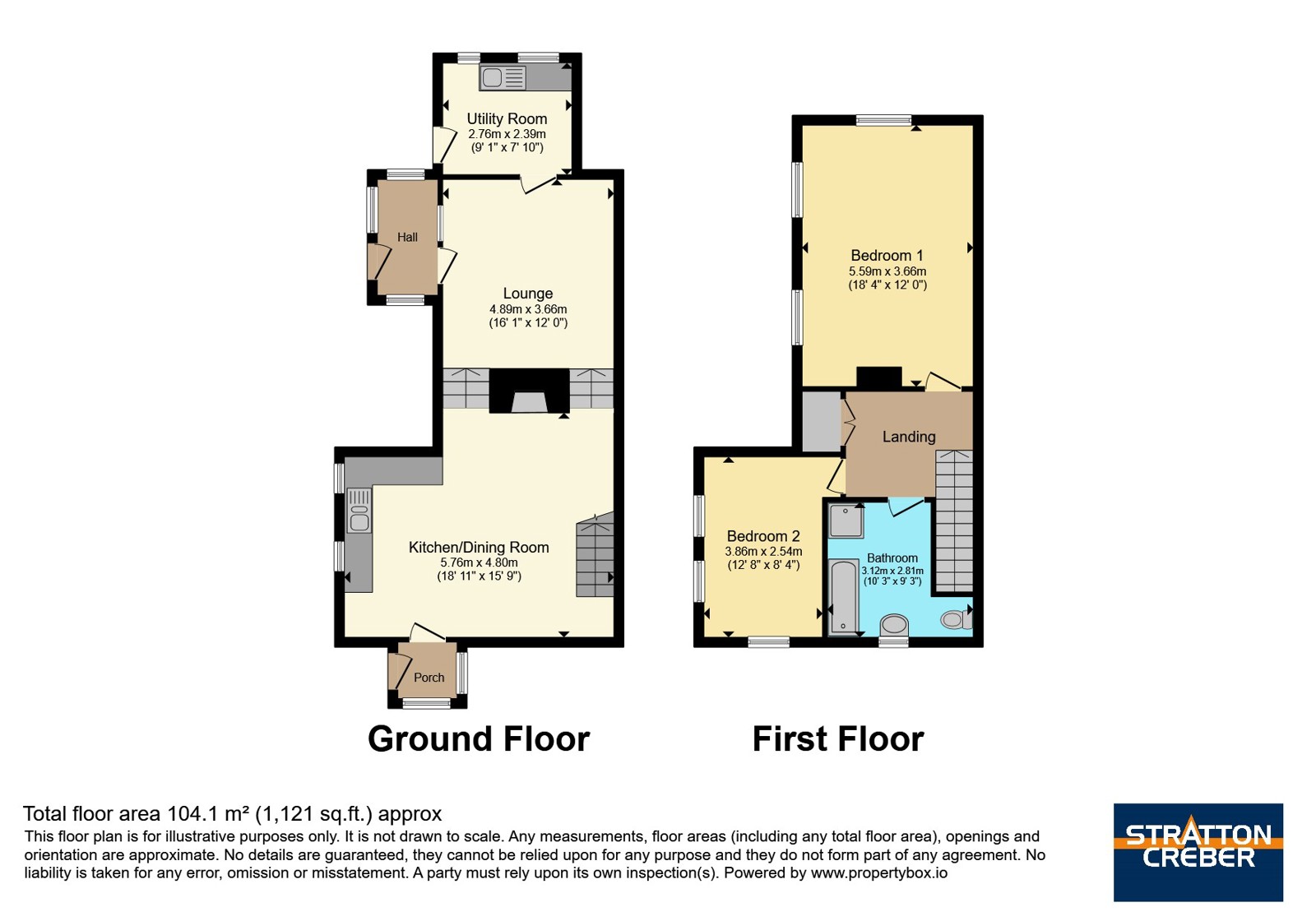 Seven Springs,, Long Lane, St. Austell floorplan