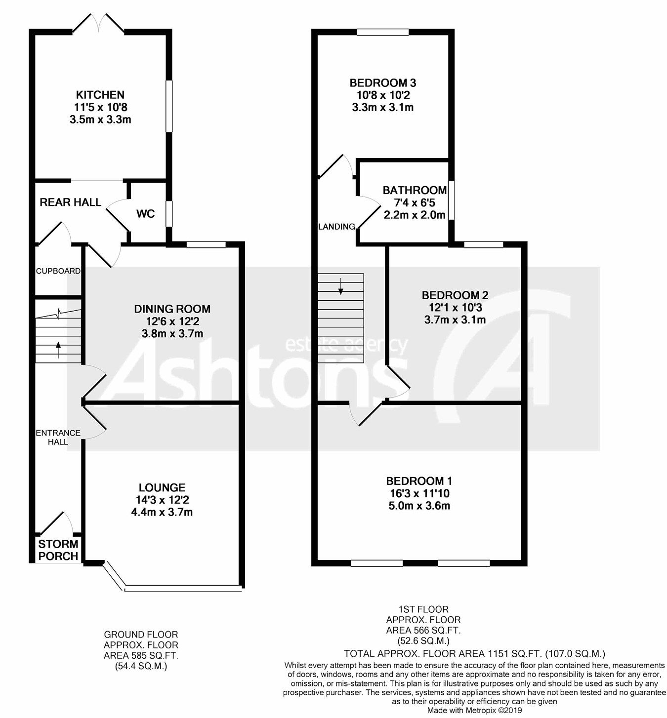 3 Bedrooms Terraced house for sale in Fairfield Road, Stockton Heath, Warrington WA4