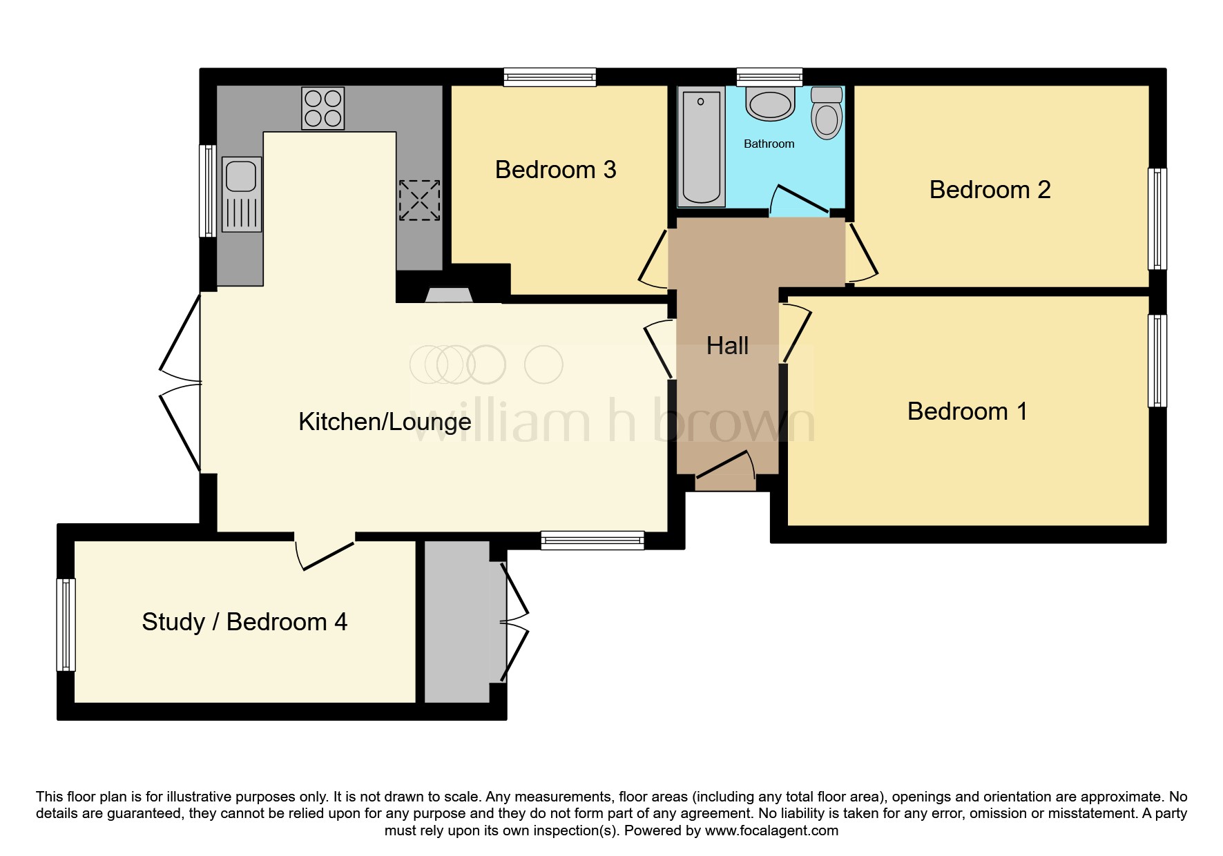 30, Lodge Close, Holt floorplan