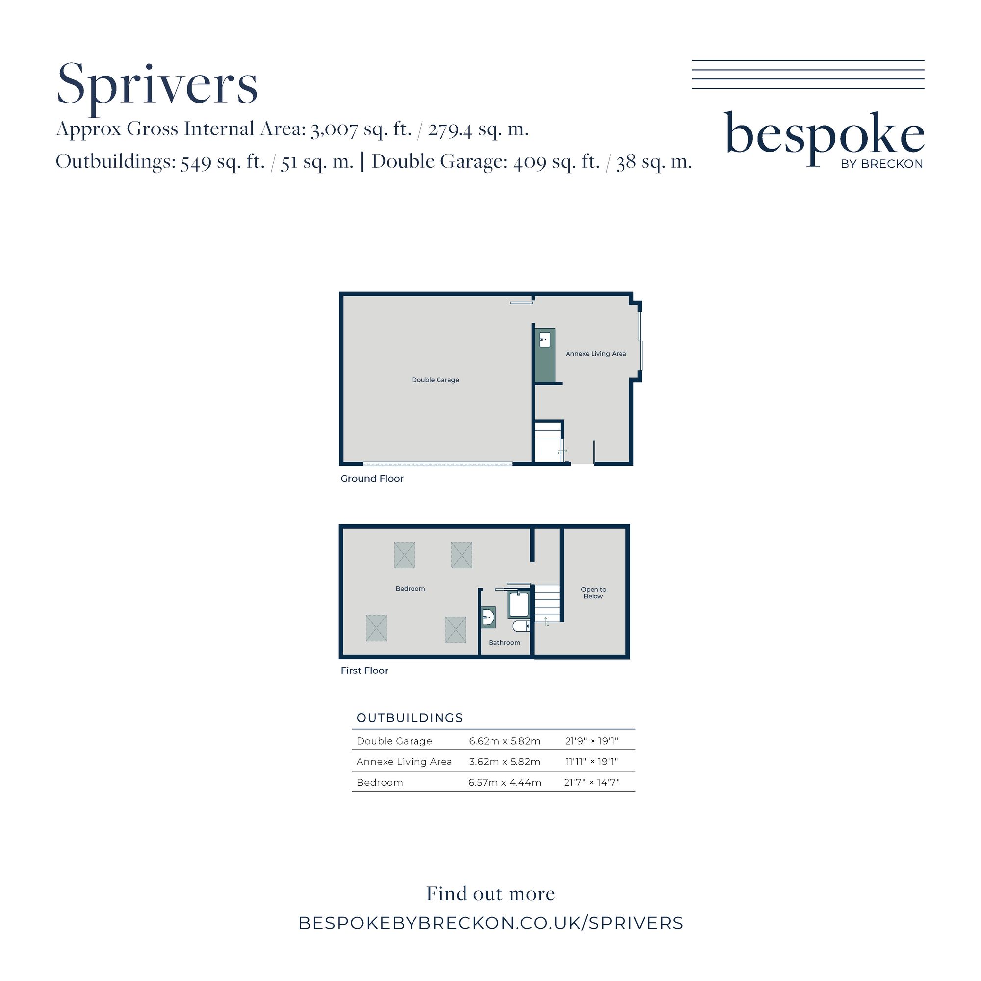 Sprivers Fox Lane, Oxford floorplan