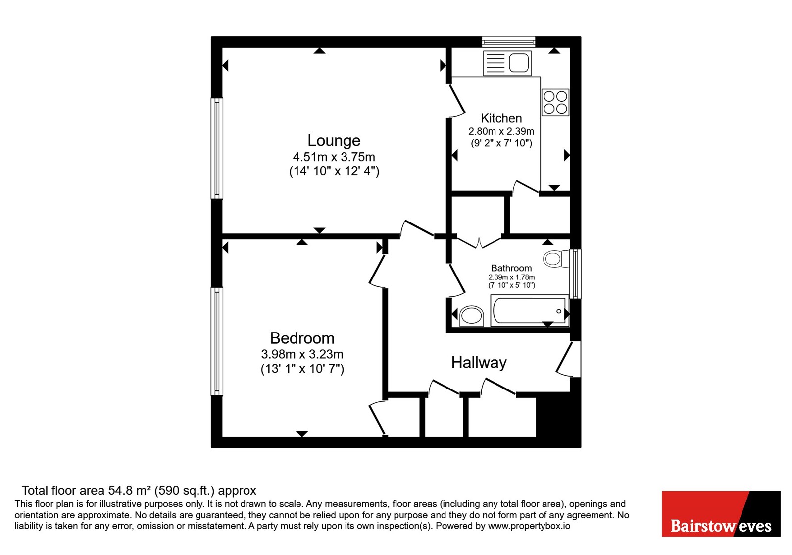 42e, Ashton Road, London floorplan