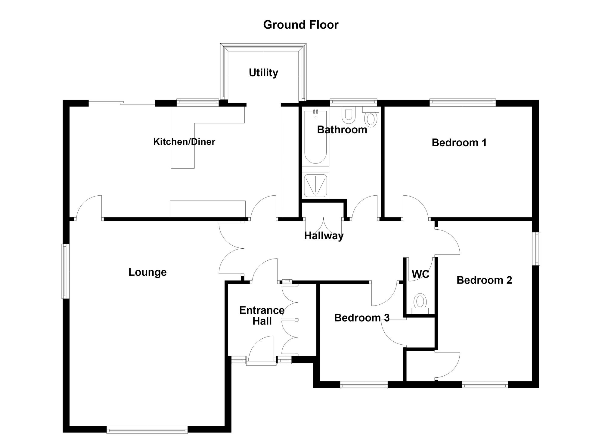 15A Moorside Road, Manchester floorplan