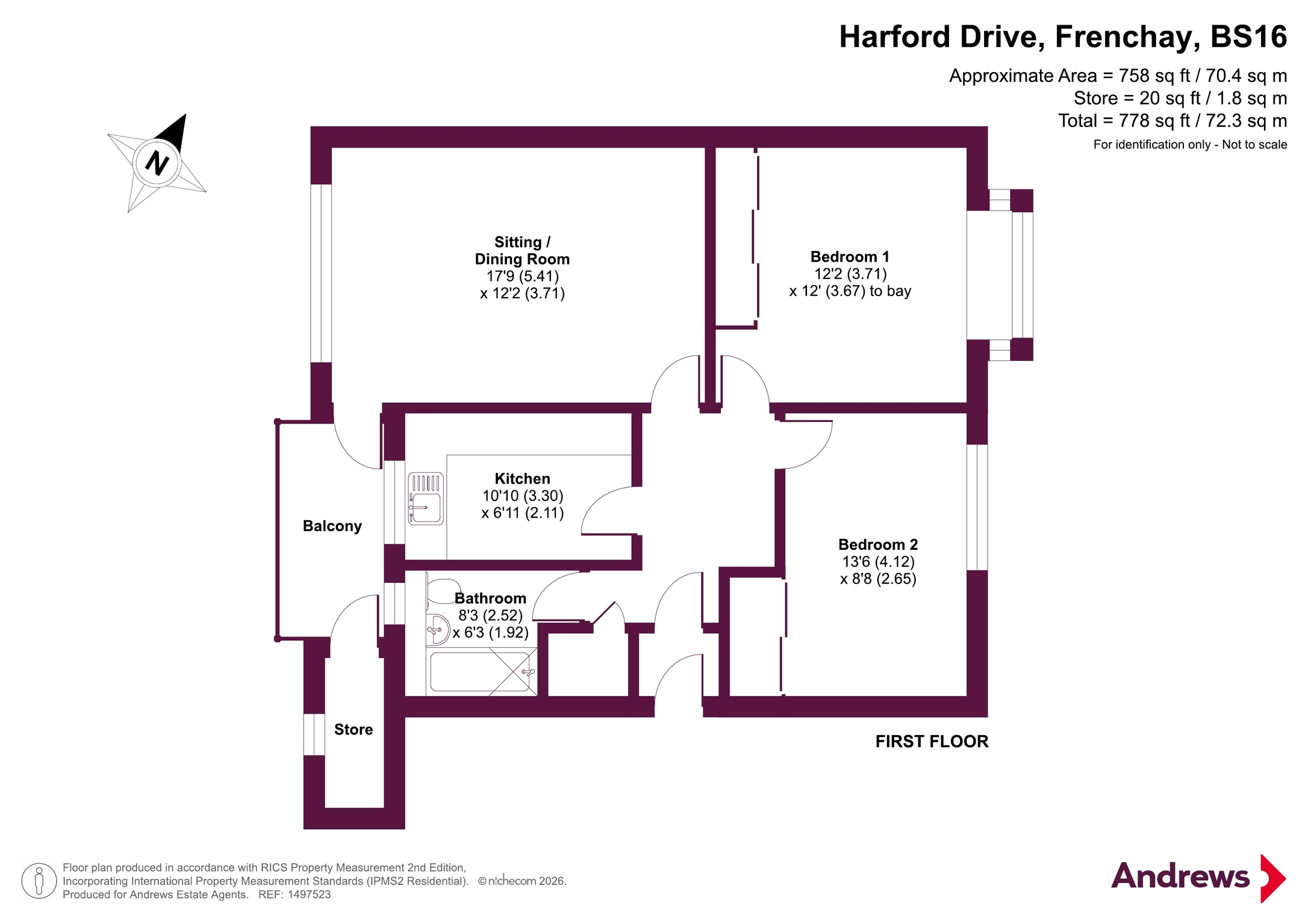 4, Ashton, Frenchay floorplan