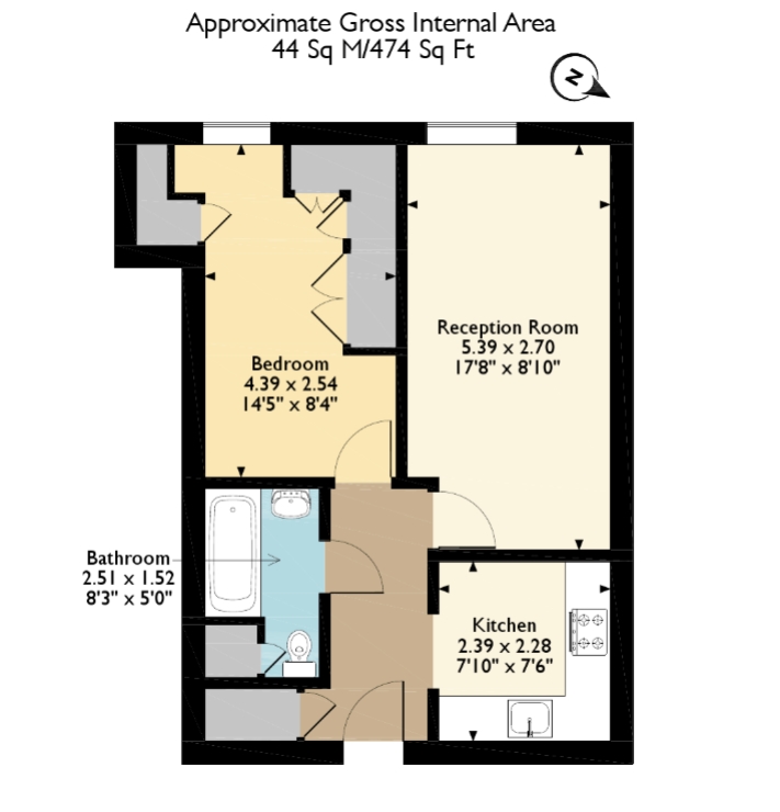 31, Rabbits Road, London floorplan