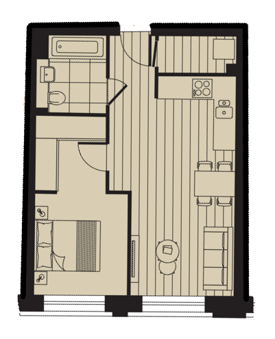 Hurst Street, Birmingham floorplan