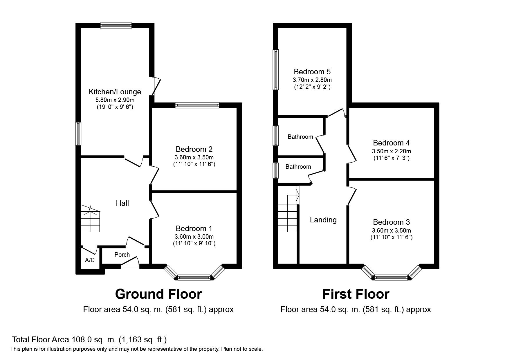 5 Bedrooms  to rent in Lees Hall Crescent, Fallowfield, Manchester M14