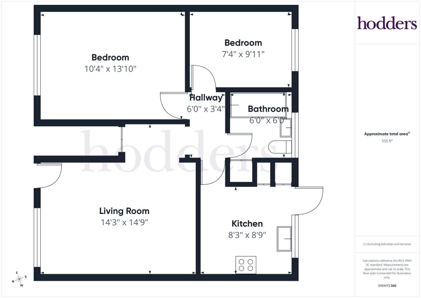 13, Beech Grove, Addlestone floorplan