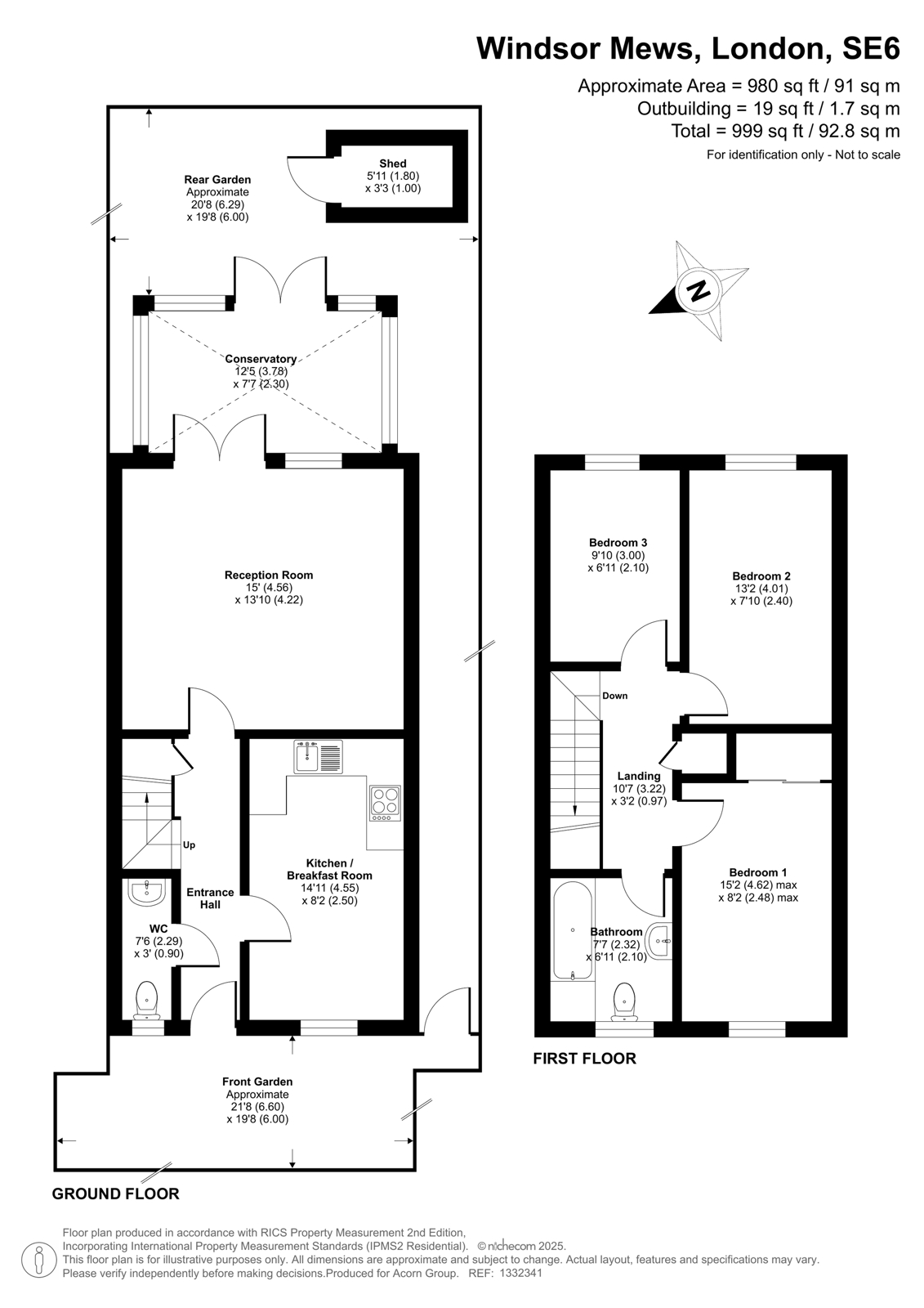 2, Windsor Mews, London floorplan