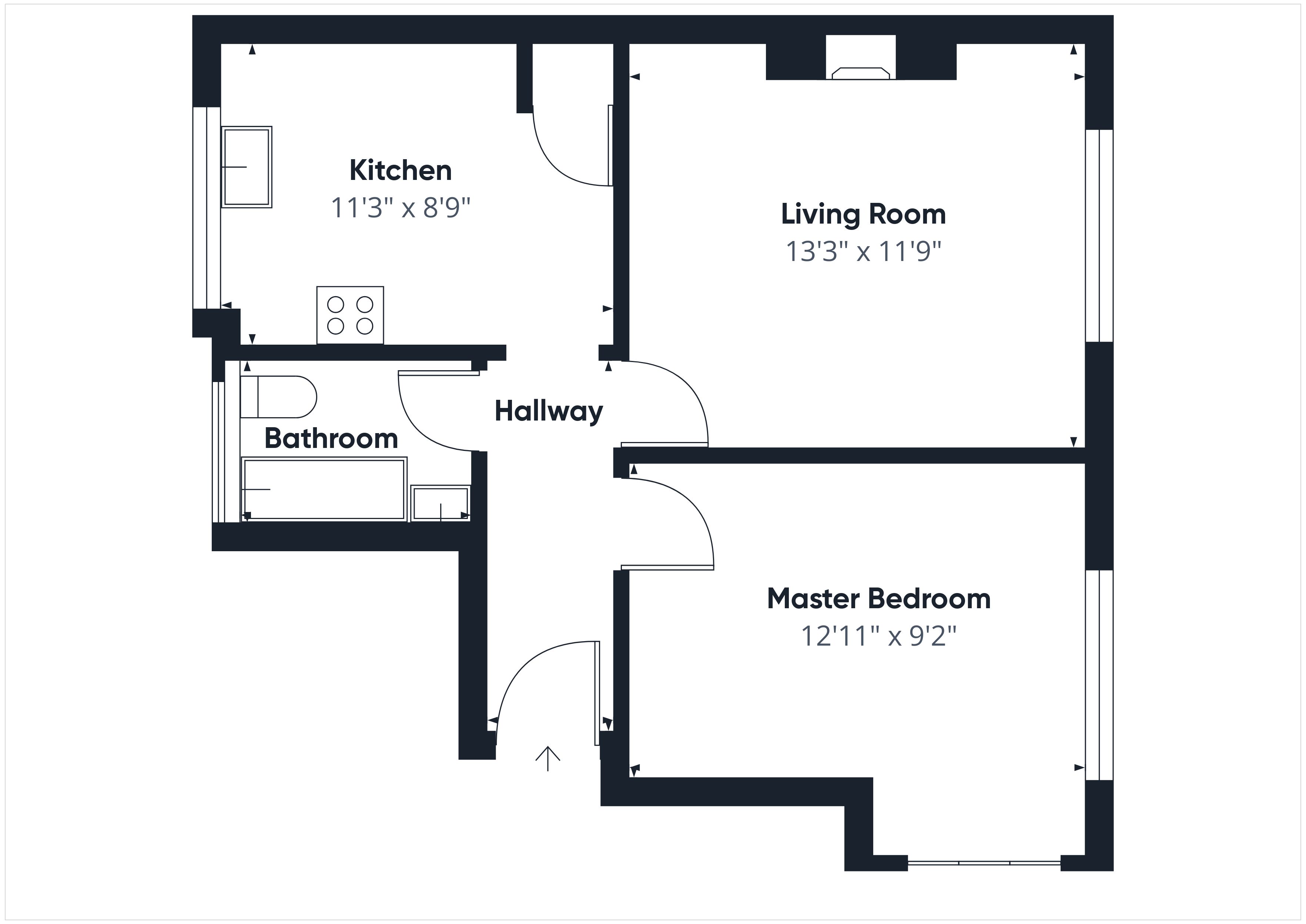 94A,, Tongham Road, Aldershot floorplan