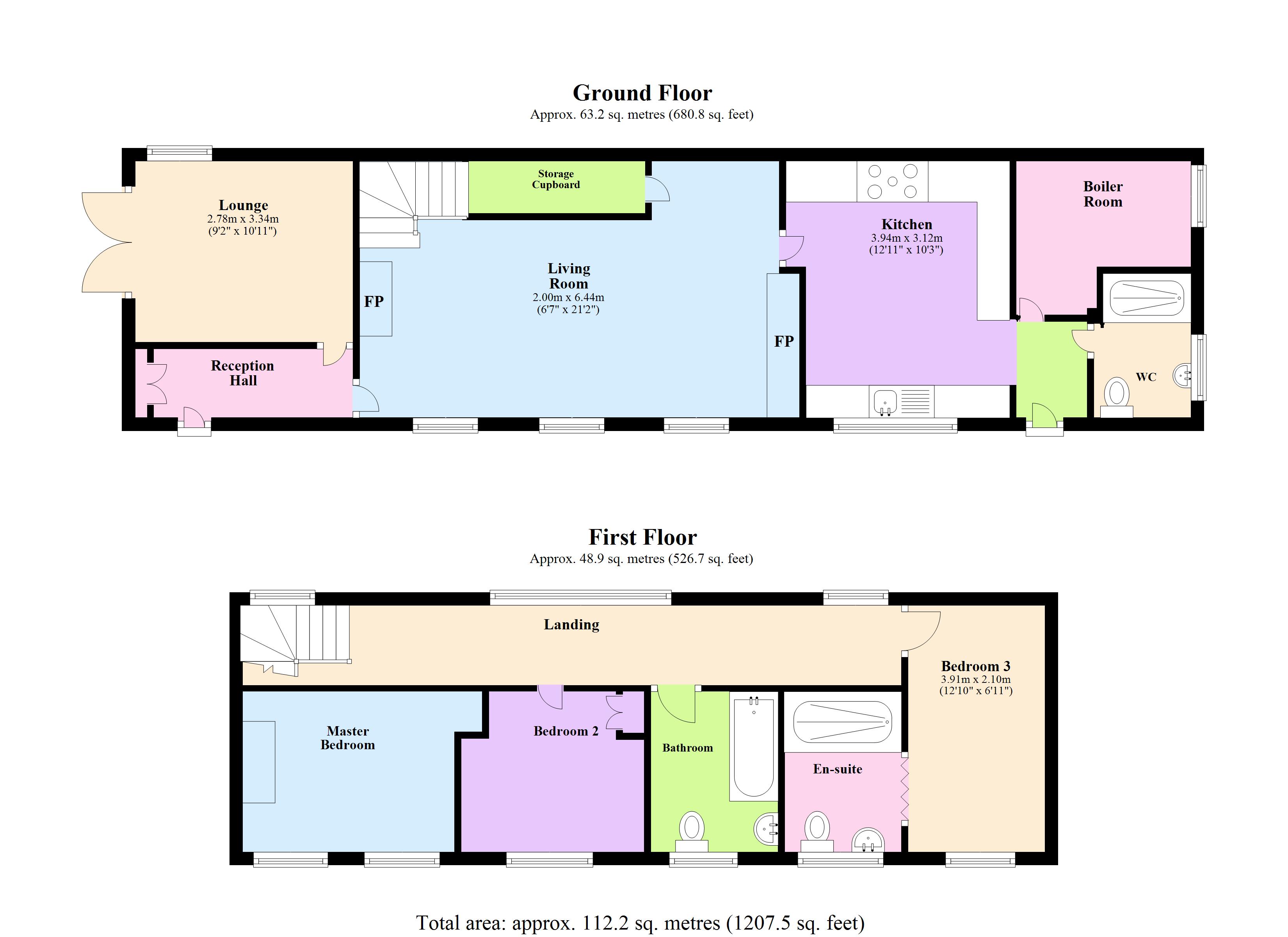 Minrheidol, Aberystwyth floorplan
