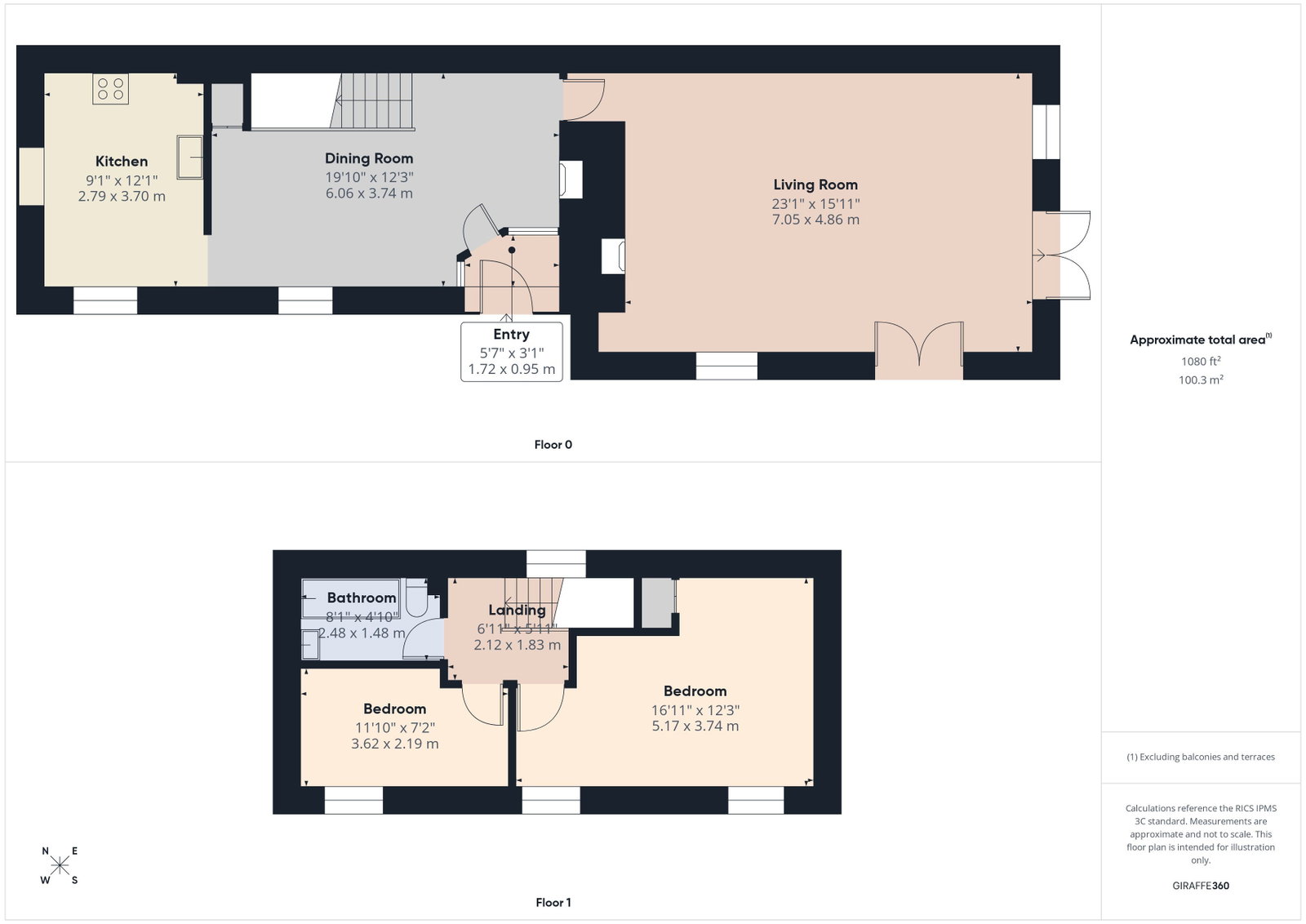 Lothlorien, Hunts Corner, Norwich floorplan