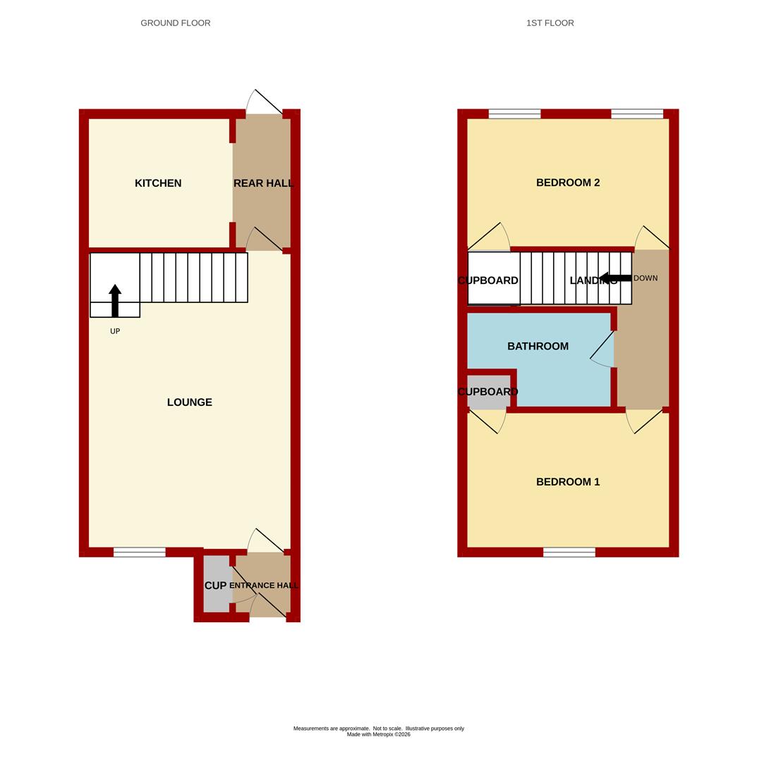 15, Russett Way, Newent floorplan